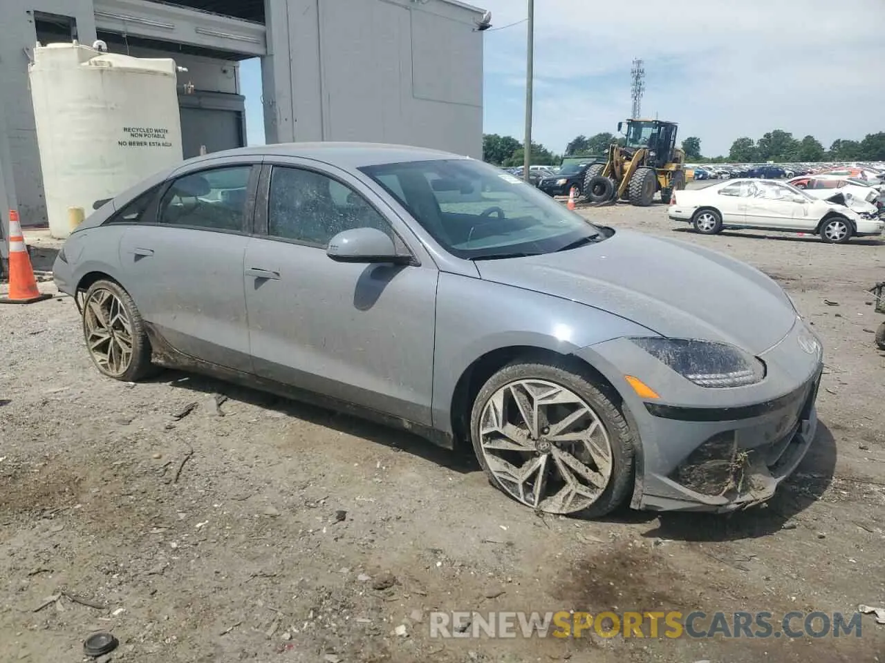 4 Photograph of a damaged car KMHM34AC2PA051850 HYUNDAI IONIQ 6 SE 2023