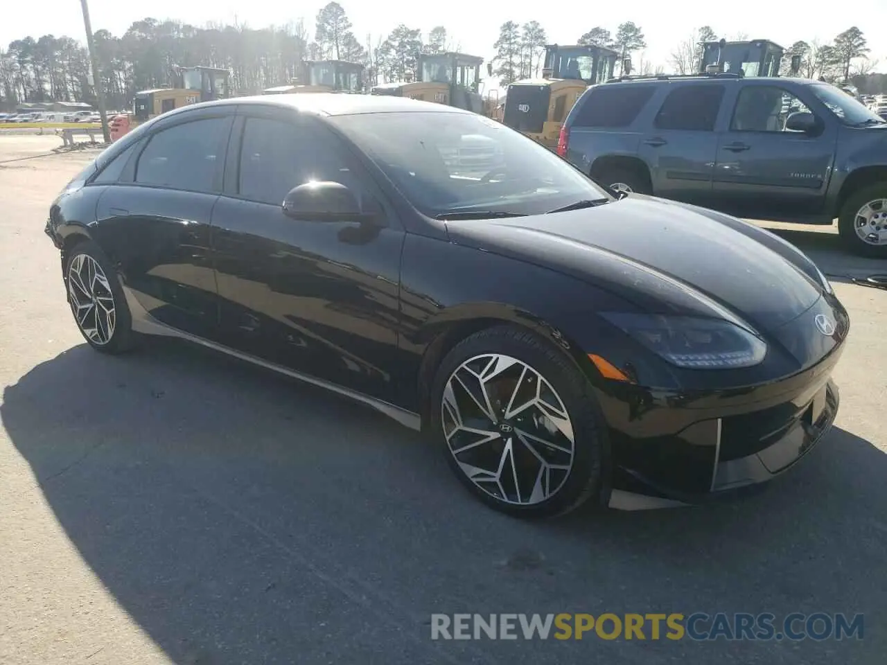 4 Photograph of a damaged car KMHM34AC5PA044374 HYUNDAI IONIQ 6 SE 2023