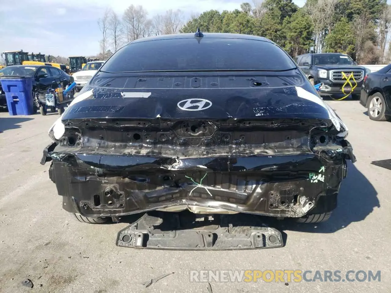 6 Photograph of a damaged car KMHM34AC5PA044374 HYUNDAI IONIQ 6 SE 2023