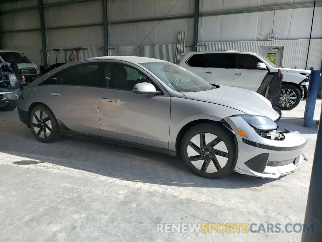4 Photograph of a damaged car KMHM24AC2RA080688 HYUNDAI IONIQ 6 SE 2024