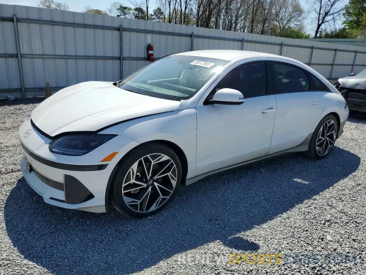 1 Photograph of a damaged car KMHM34AA6RA061511 HYUNDAI IONIQ 6 SE 2024