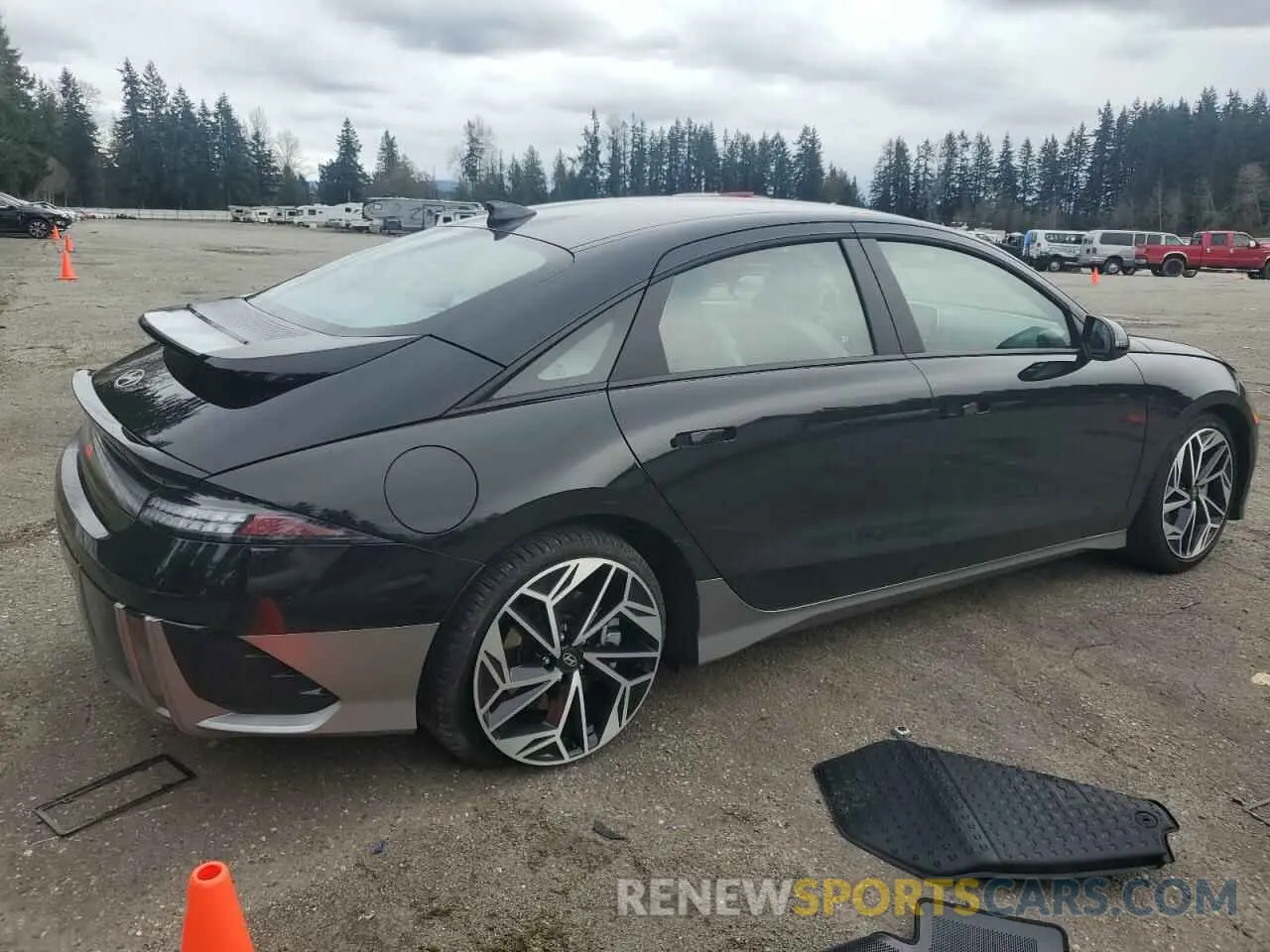 3 Photograph of a damaged car KMHM34AC2RA080199 HYUNDAI IONIQ 6 SE 2024