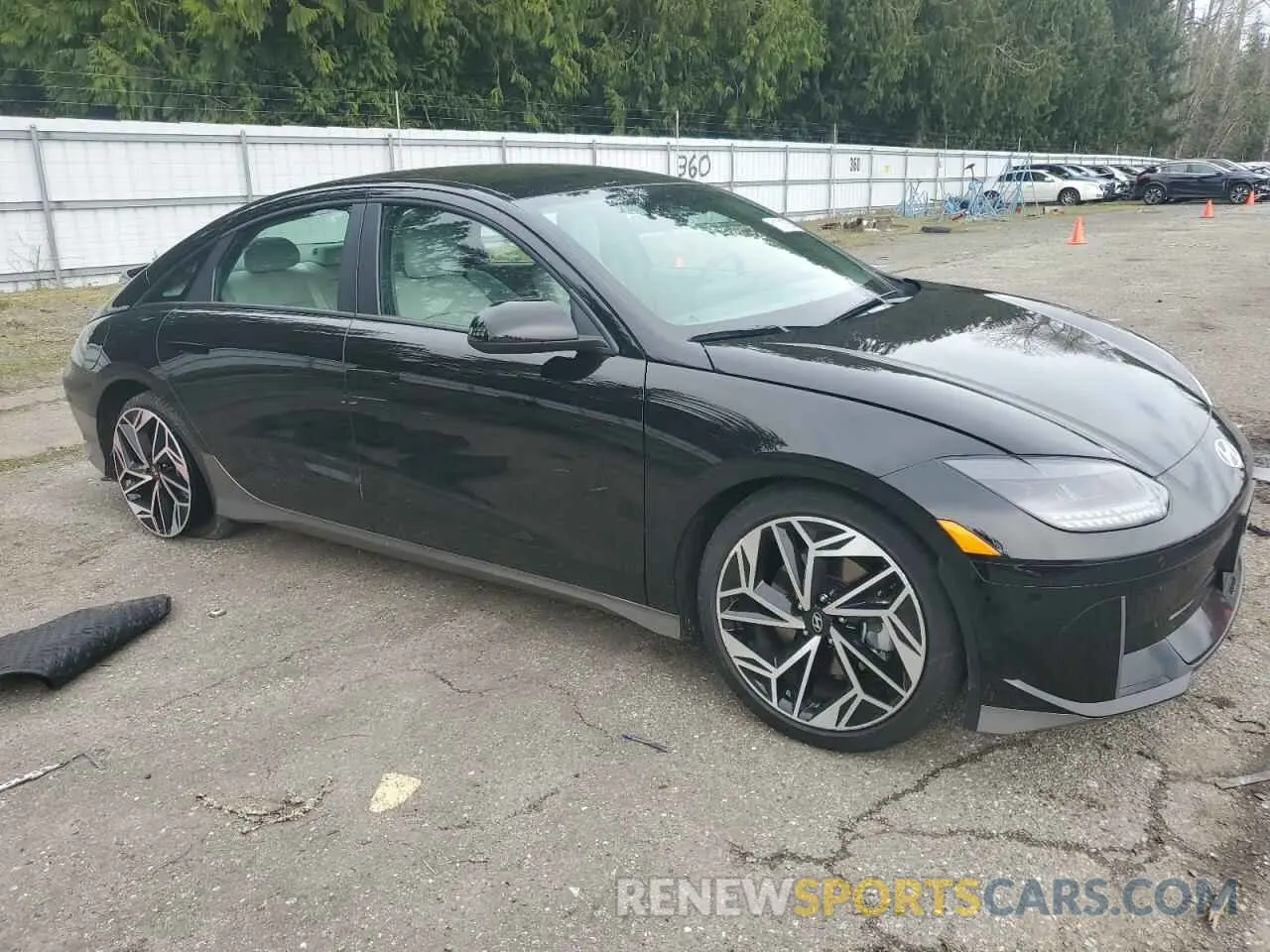 4 Photograph of a damaged car KMHM34AC2RA080199 HYUNDAI IONIQ 6 SE 2024