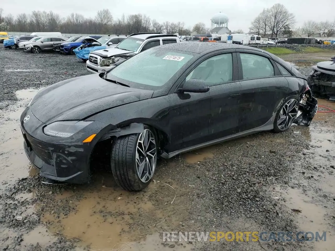 1 Photograph of a damaged car KMHM34AC8RA059308 HYUNDAI IONIQ 6 SE 2024