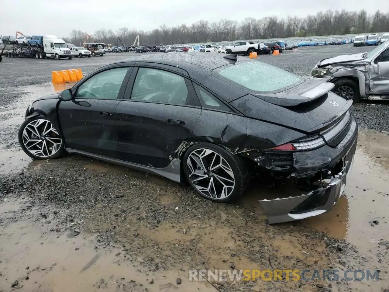 2 Photograph of a damaged car KMHM34AC8RA059308 HYUNDAI IONIQ 6 SE 2024