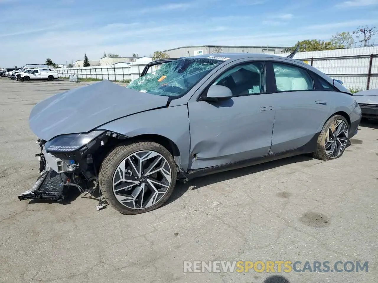 1 Photograph of a damaged car KMHM34AA8SA087775 HYUNDAI IONIQ 6 SE 2025