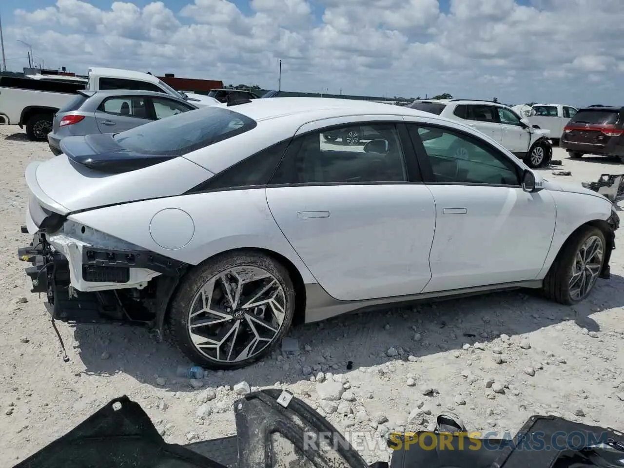 3 Photograph of a damaged car KMHM34AAXSA090984 HYUNDAI IONIQ 6 SE 2025