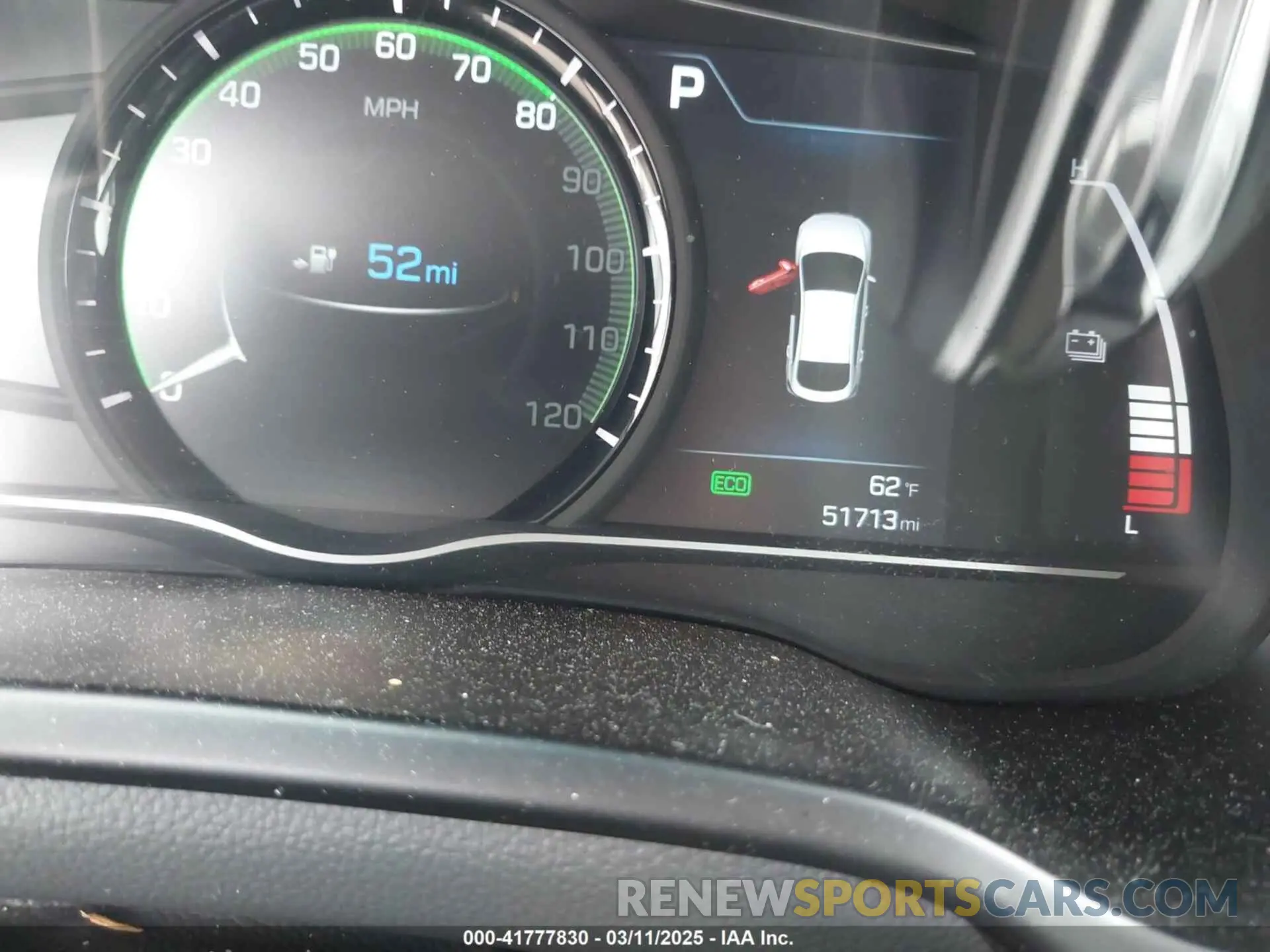 7 Photograph of a damaged car KMHC05LH3KU033044 HYUNDAI IONIQ ELECTRIC 2019