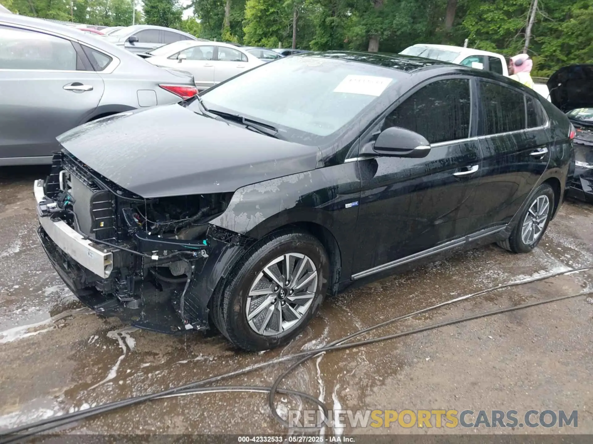 2 Photograph of a damaged car KMHC85LJXLU061873 HYUNDAI IONIQ ELECTRIC 2020