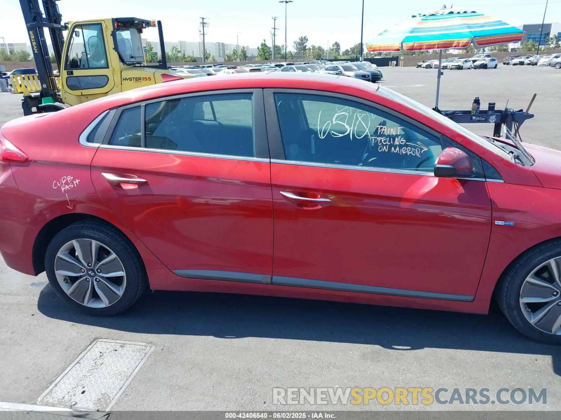 14 Photograph of a damaged car KMHC05LC8KU124248 HYUNDAI IONIQ HYBRID 2019