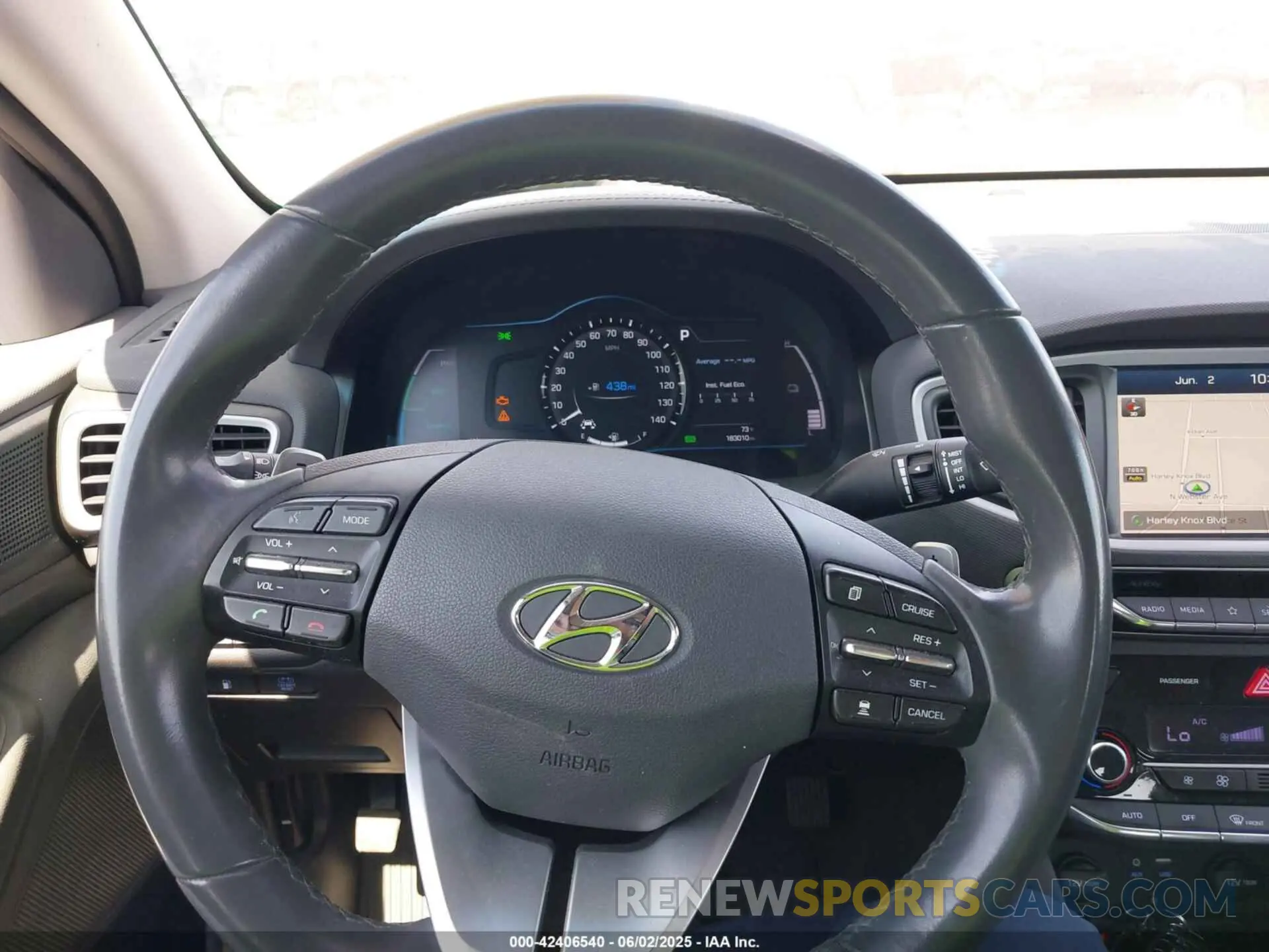 7 Photograph of a damaged car KMHC05LC8KU124248 HYUNDAI IONIQ HYBRID 2019
