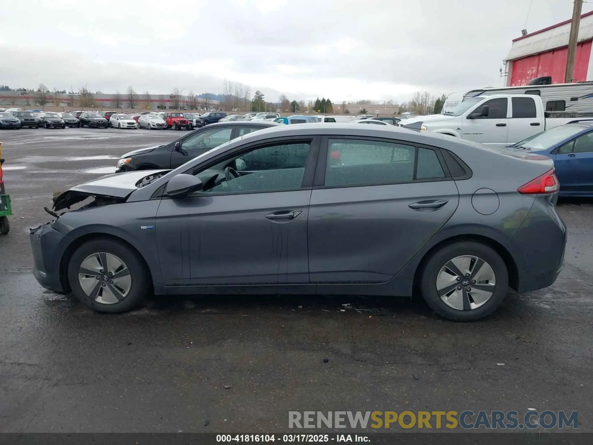 15 Photograph of a damaged car KMHC65LC0KU166010 HYUNDAI IONIQ HYBRID 2019