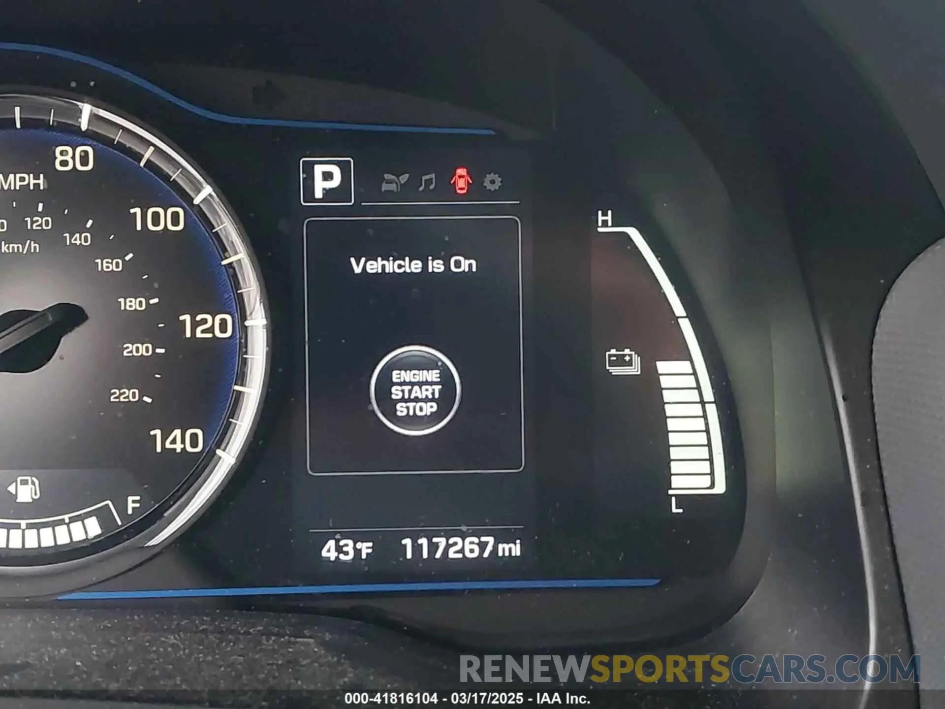 16 Photograph of a damaged car KMHC65LC0KU166010 HYUNDAI IONIQ HYBRID 2019