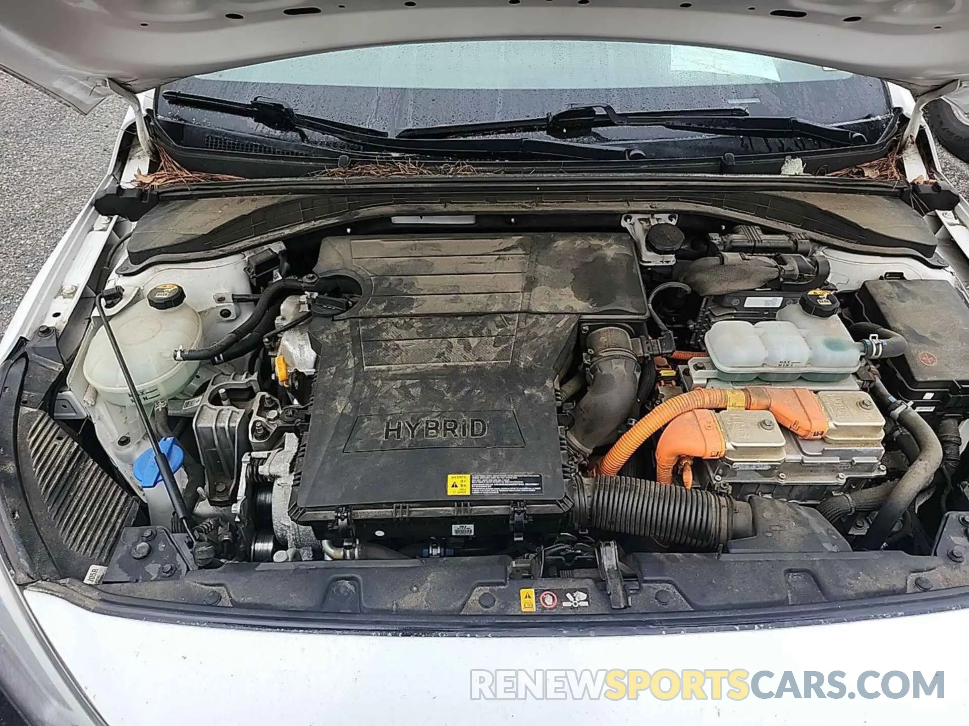 11 Photograph of a damaged car KMHC65LC3KU120543 HYUNDAI IONIQ HYBRID 2019