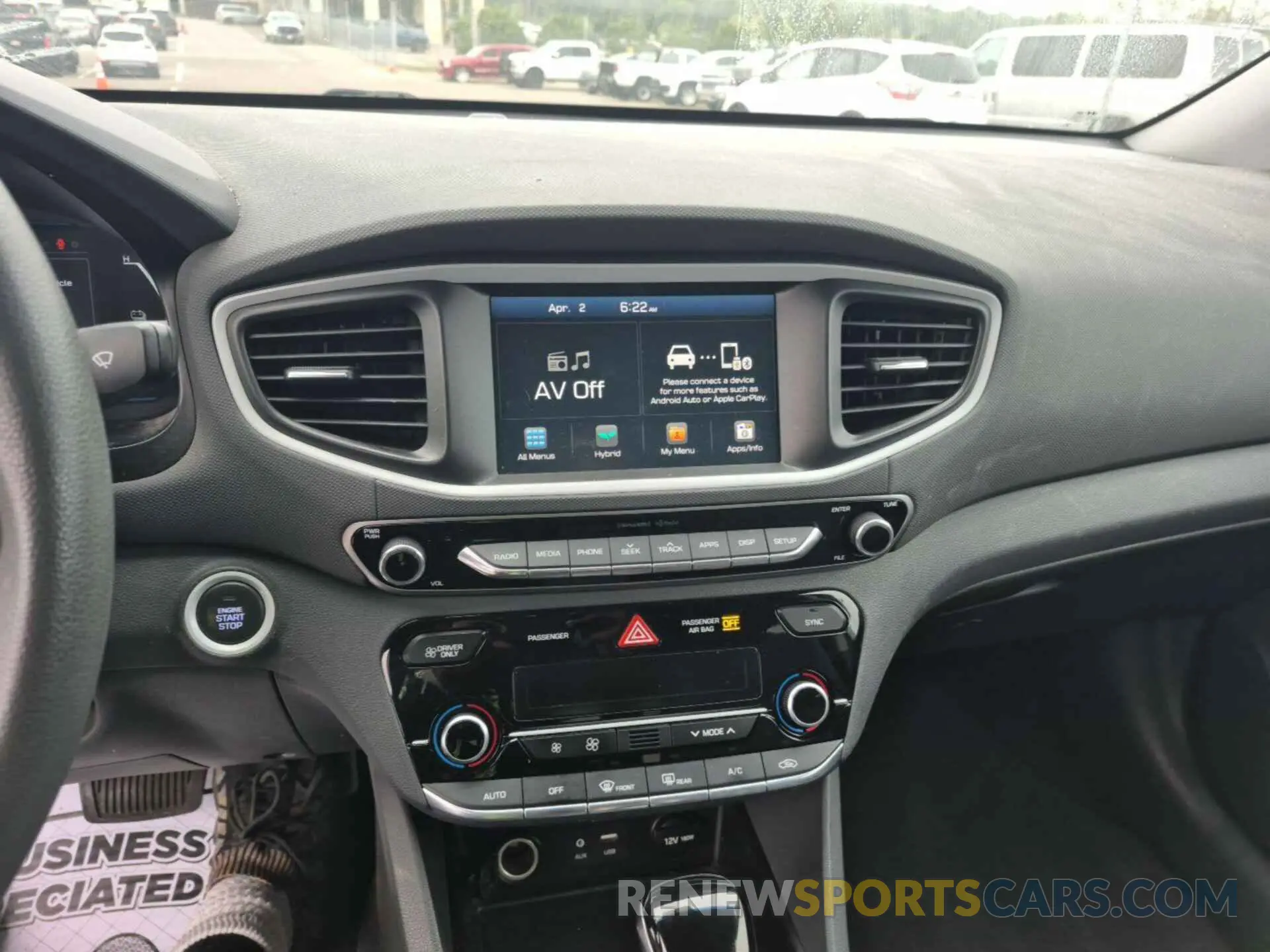 15 Photograph of a damaged car KMHC65LC3KU120543 HYUNDAI IONIQ HYBRID 2019