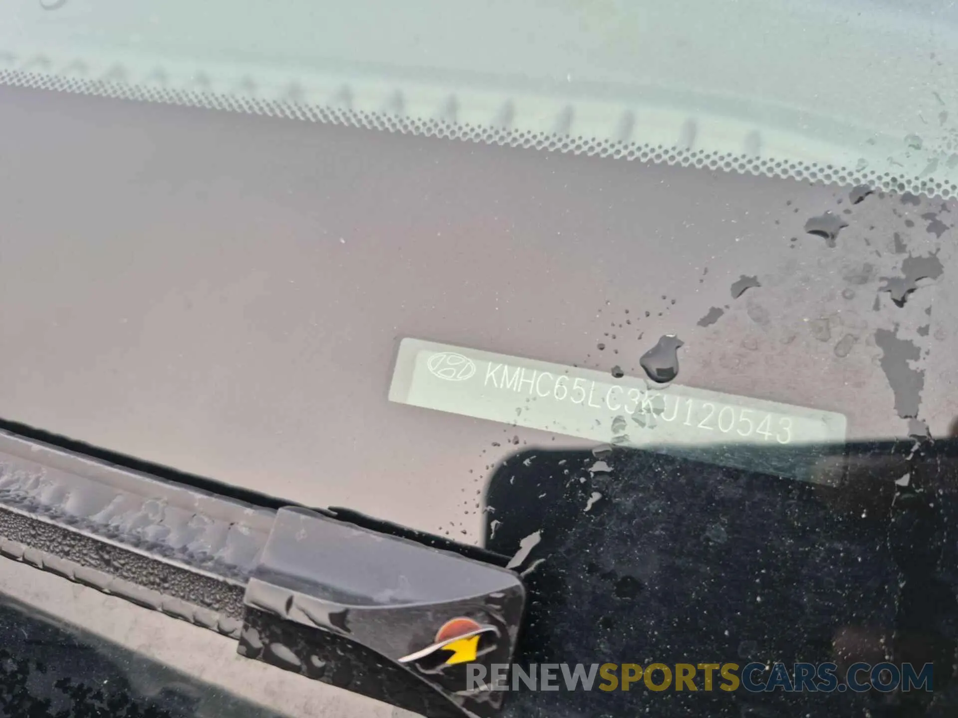 21 Photograph of a damaged car KMHC65LC3KU120543 HYUNDAI IONIQ HYBRID 2019