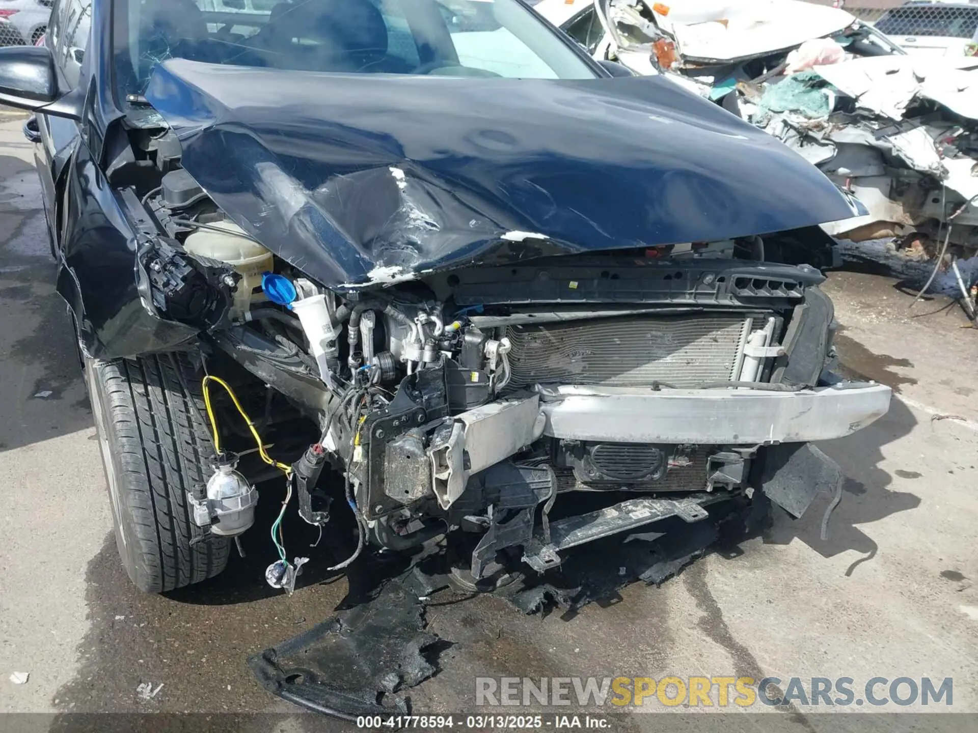 6 Photograph of a damaged car KMHC65LC3KU175915 HYUNDAI IONIQ HYBRID 2019