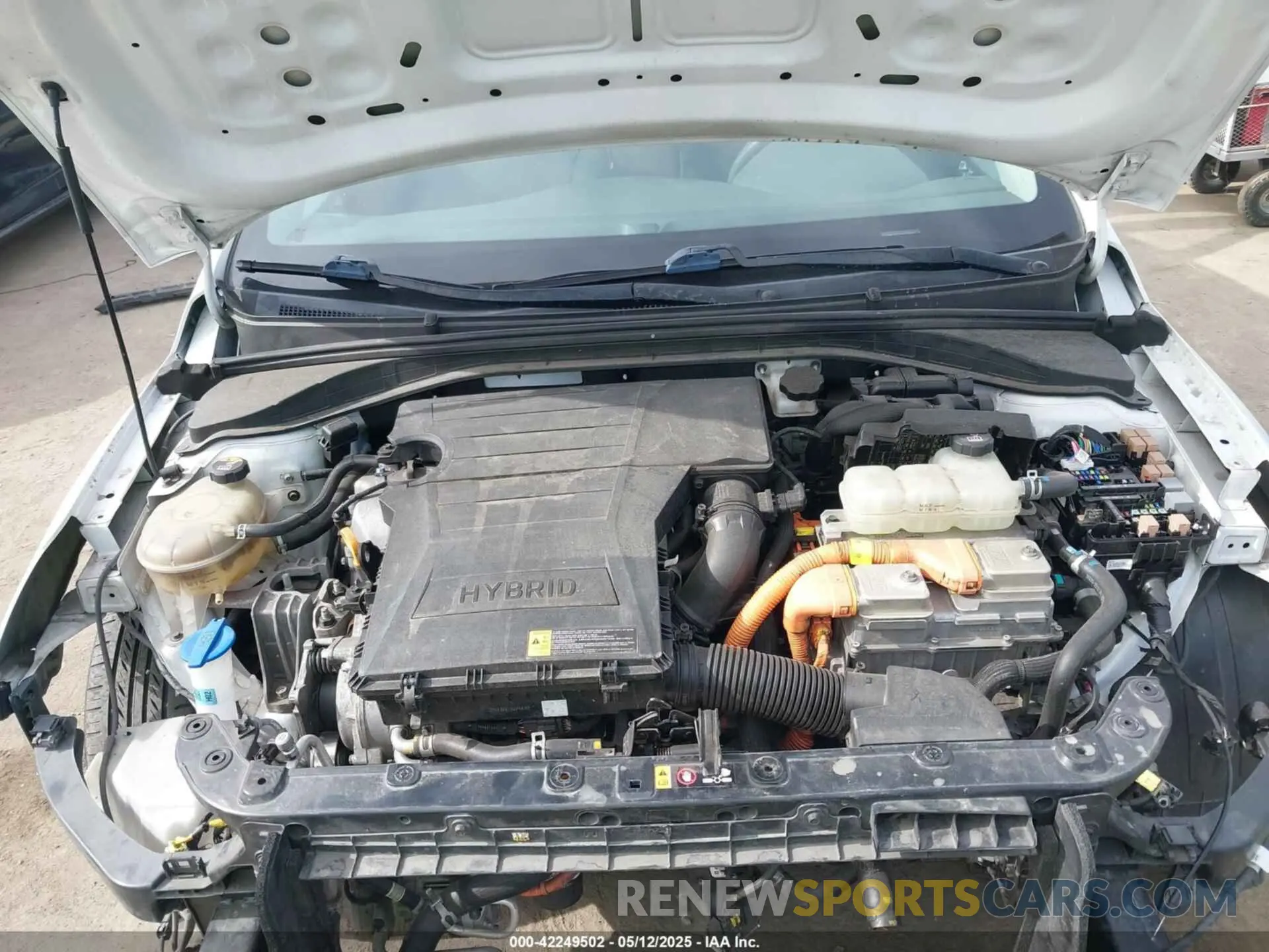 10 Photograph of a damaged car KMHC65LC3KU179902 HYUNDAI IONIQ HYBRID 2019