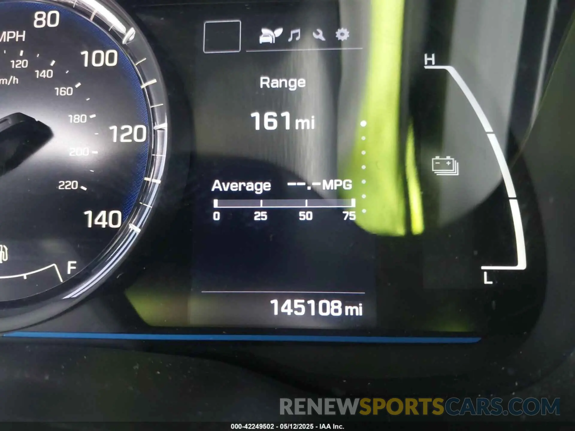16 Photograph of a damaged car KMHC65LC3KU179902 HYUNDAI IONIQ HYBRID 2019