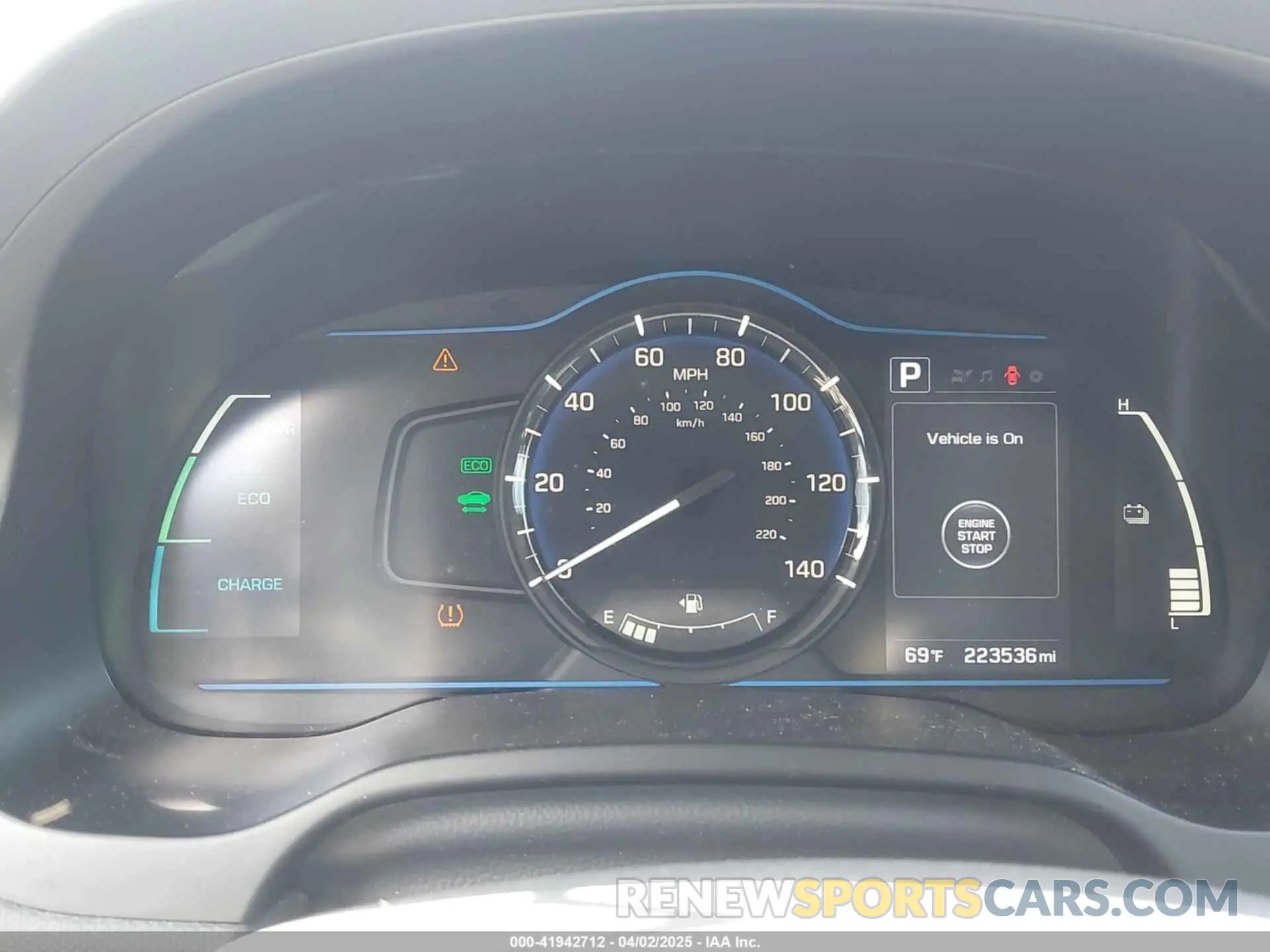 7 Photograph of a damaged car KMHC65LC4KU162428 HYUNDAI IONIQ HYBRID 2019