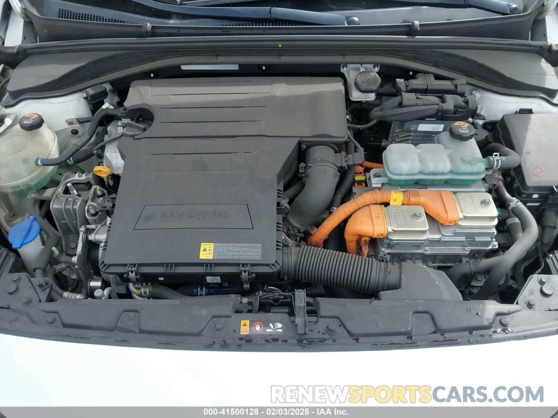 10 Photograph of a damaged car KMHC65LC5KU168562 HYUNDAI IONIQ HYBRID 2019