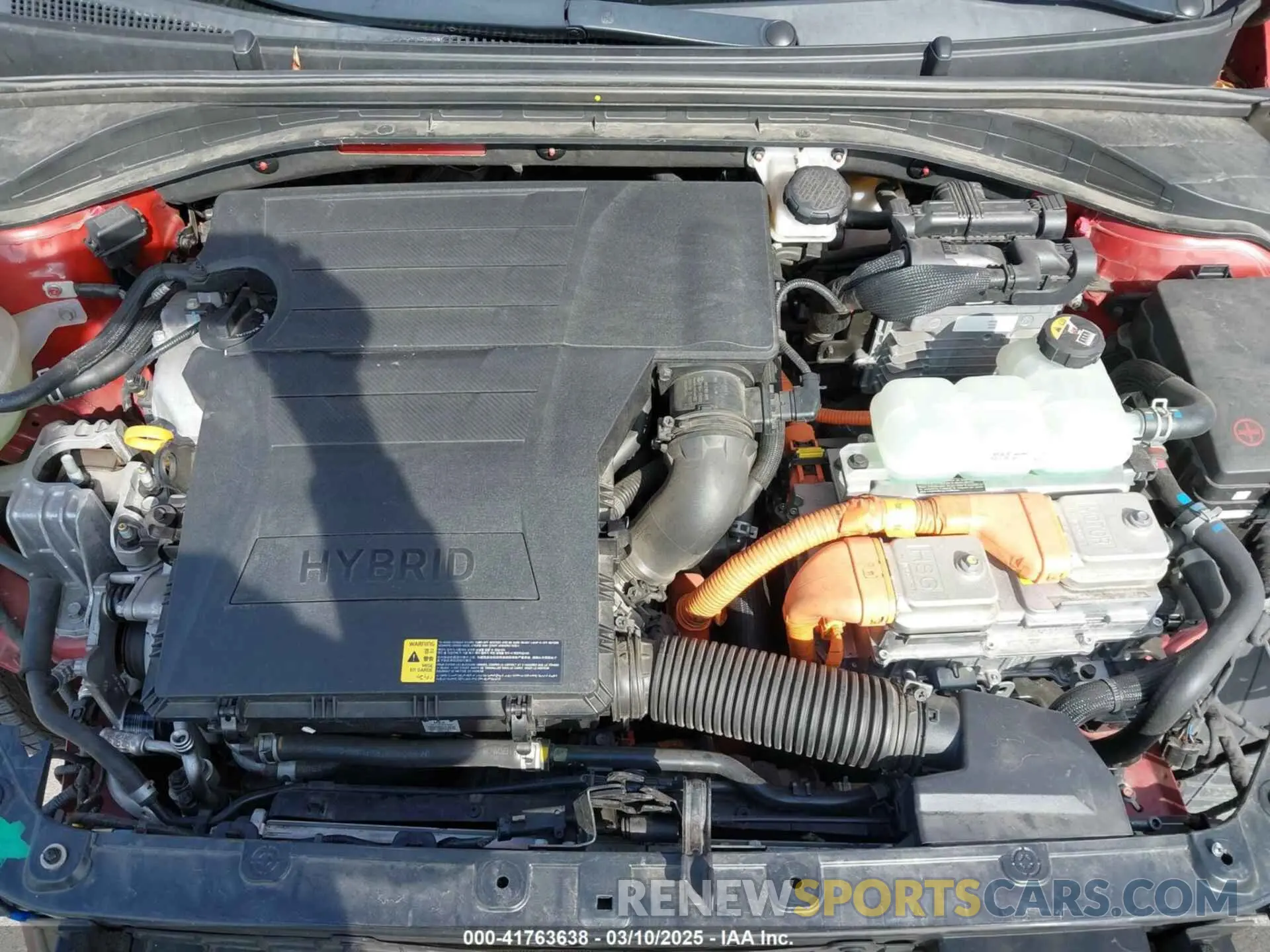 10 Photograph of a damaged car KMHC65LC5KU170876 HYUNDAI IONIQ HYBRID 2019