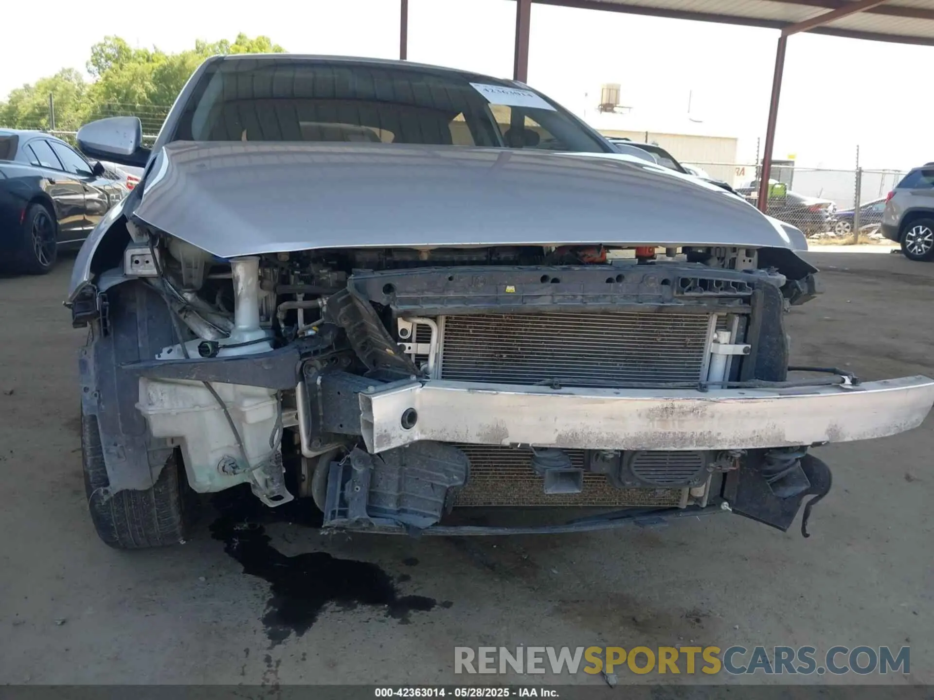 6 Photograph of a damaged car KMHC65LC6KU124652 HYUNDAI IONIQ HYBRID 2019