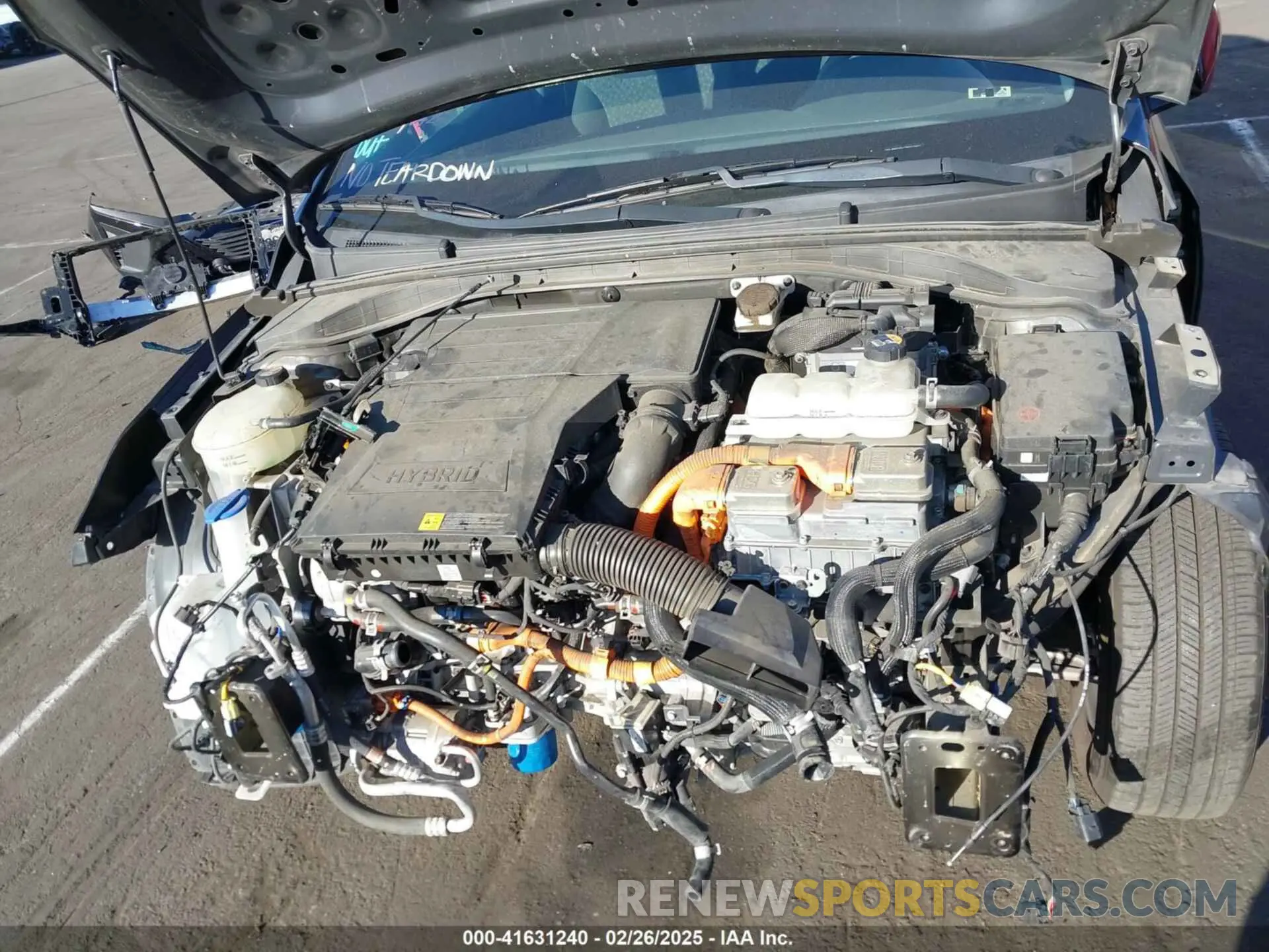 10 Photograph of a damaged car KMHC65LC7KU111411 HYUNDAI IONIQ HYBRID 2019