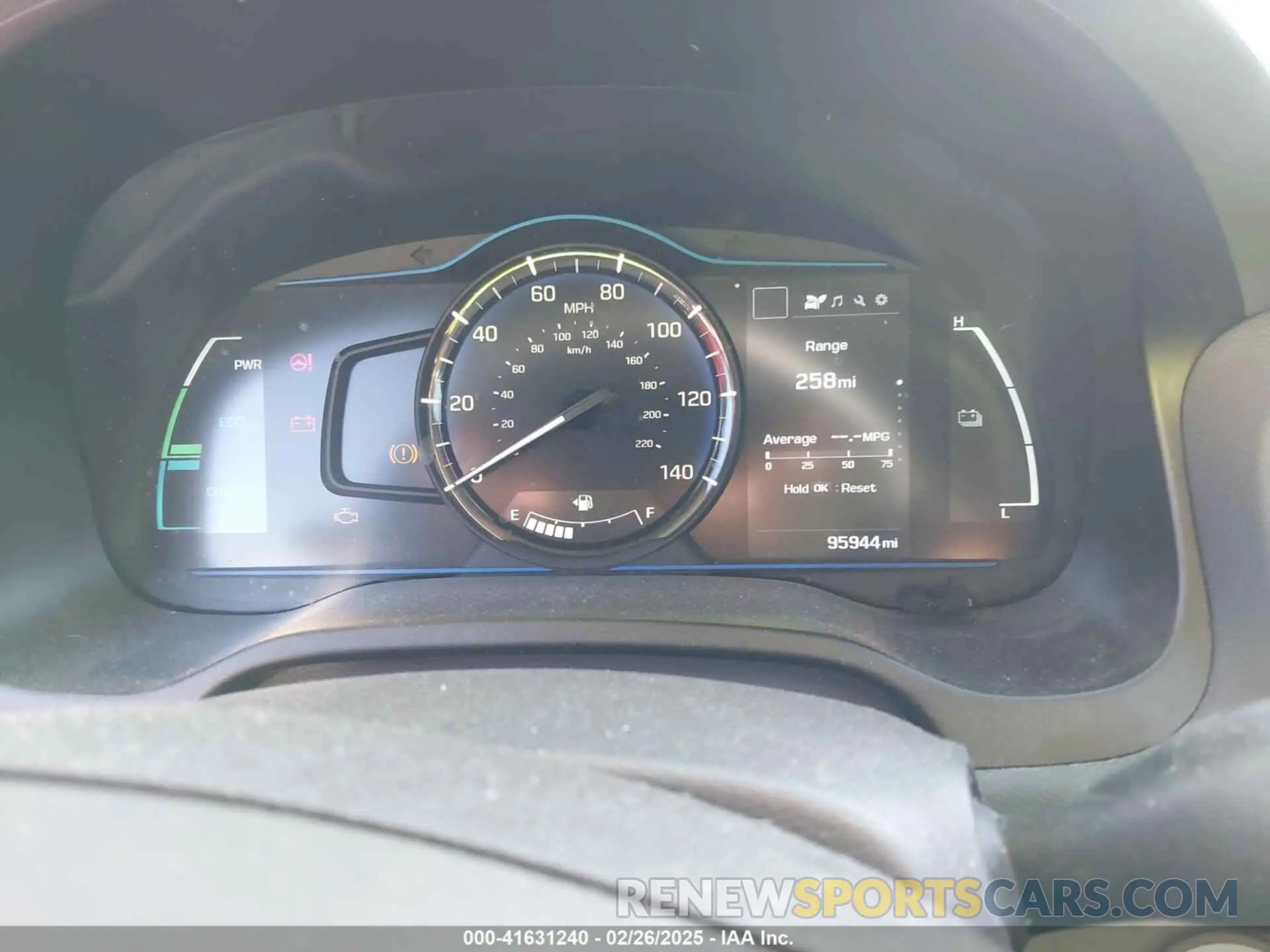 7 Photograph of a damaged car KMHC65LC7KU111411 HYUNDAI IONIQ HYBRID 2019
