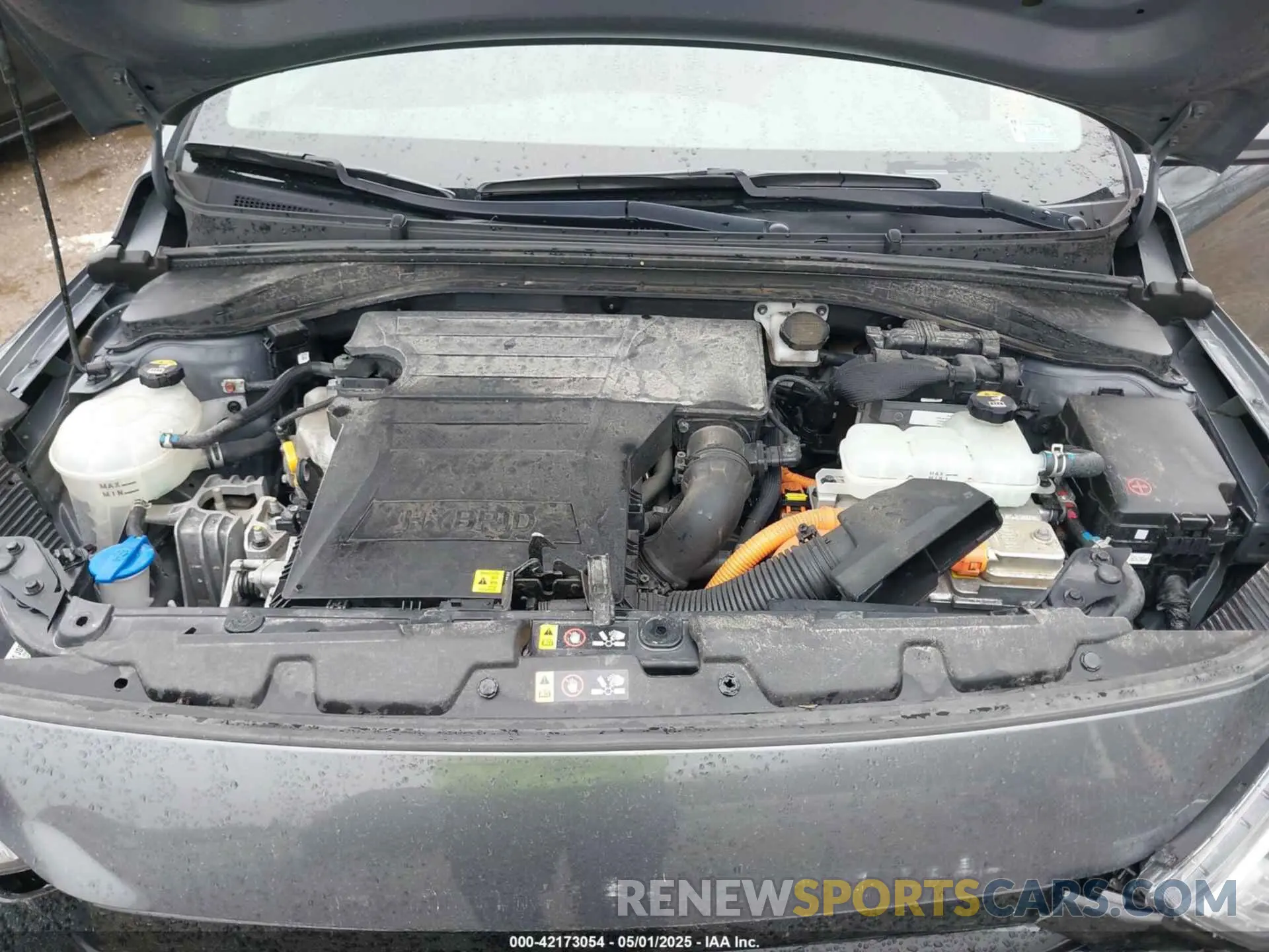 10 Photograph of a damaged car KMHC65LC7KU117578 HYUNDAI IONIQ HYBRID 2019