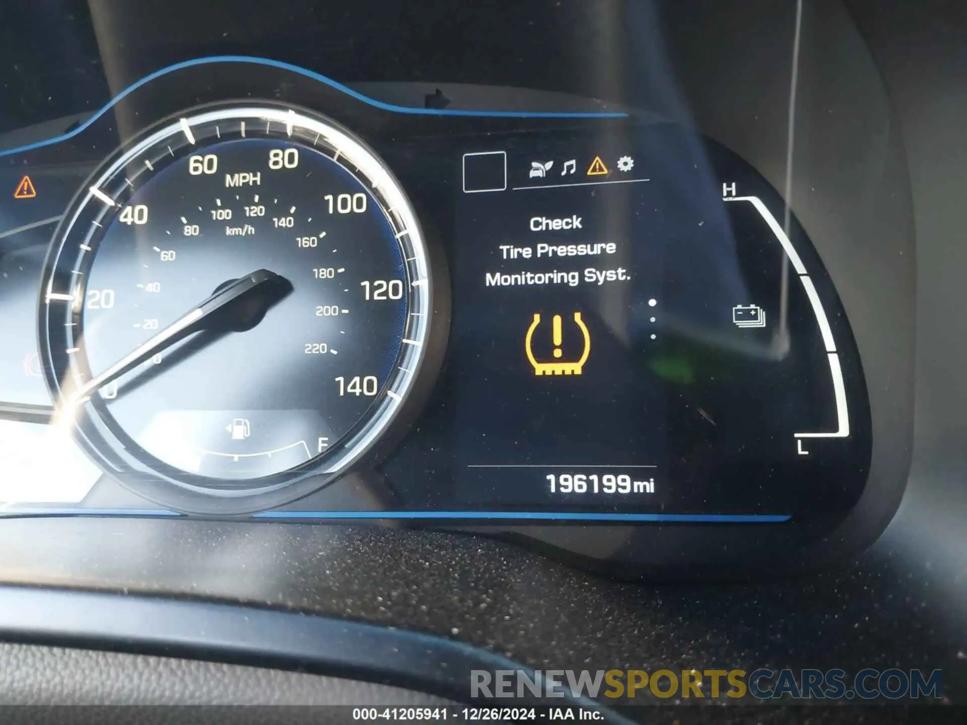 15 Photograph of a damaged car KMHC65LC8KU169673 HYUNDAI IONIQ HYBRID 2019