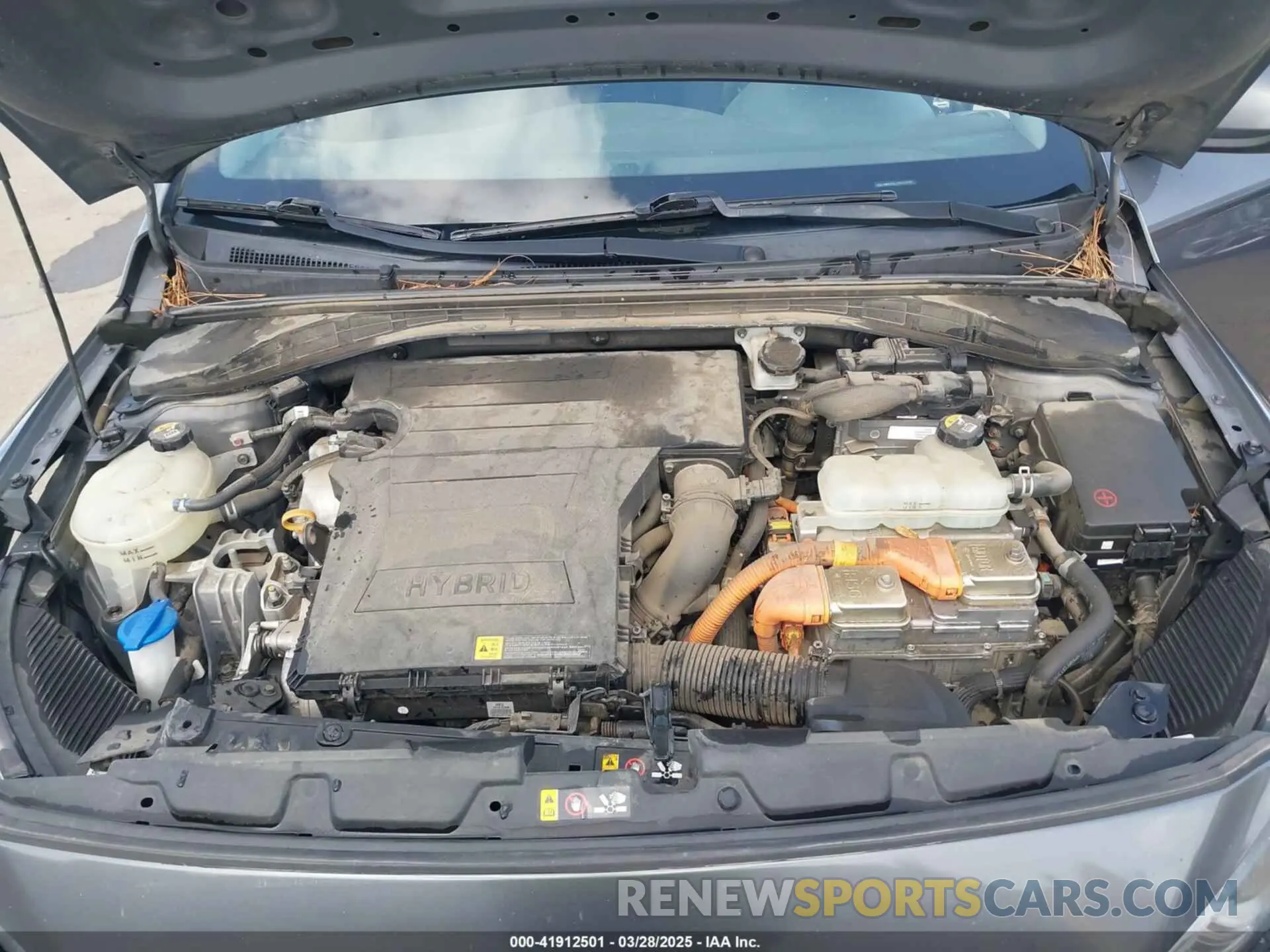 10 Photograph of a damaged car KMHC65LCXKU125030 HYUNDAI IONIQ HYBRID 2019
