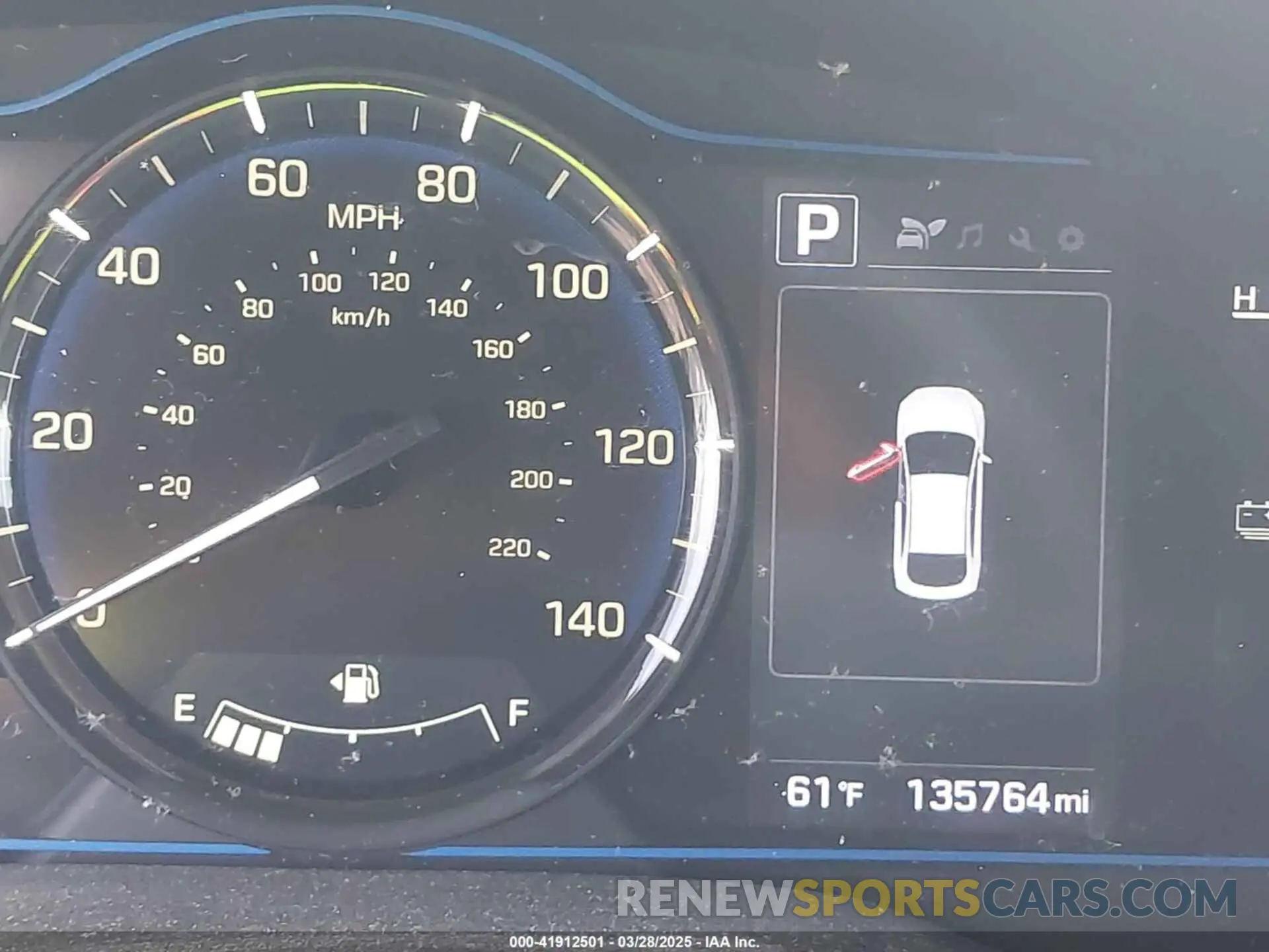 7 Photograph of a damaged car KMHC65LCXKU125030 HYUNDAI IONIQ HYBRID 2019