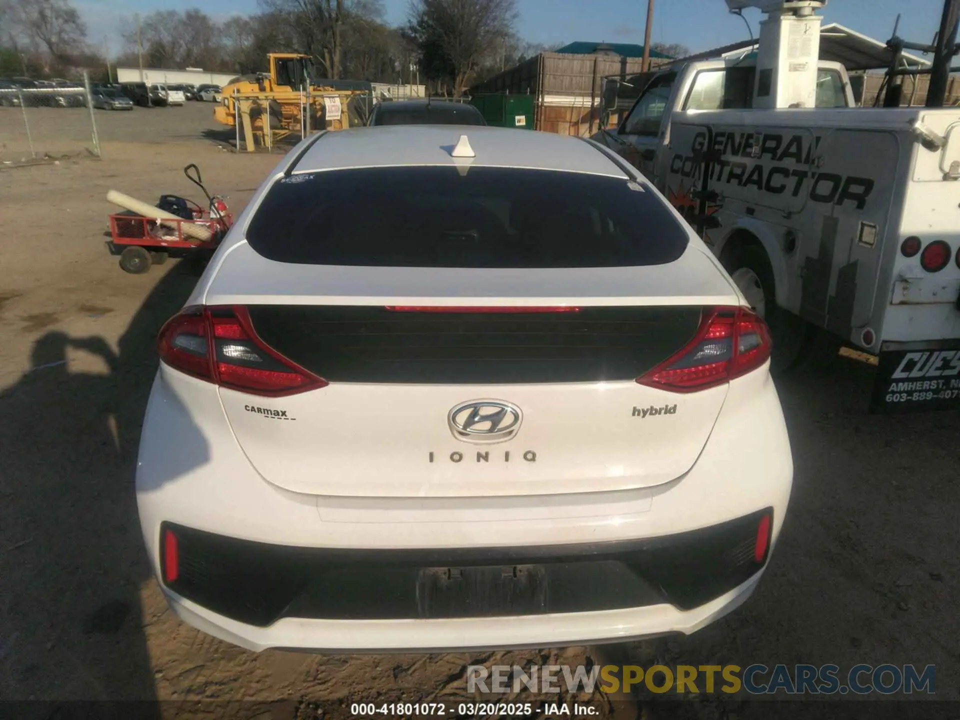 16 Photograph of a damaged car KMHC75LC2KU125357 HYUNDAI IONIQ HYBRID 2019