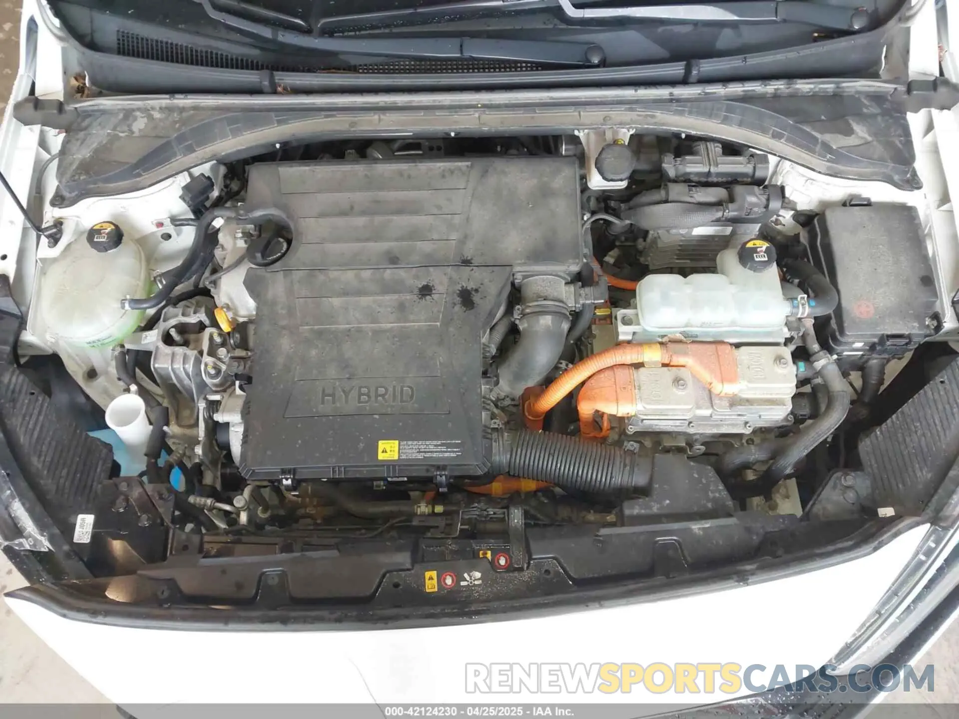10 Photograph of a damaged car KMHC75LC5KU111145 HYUNDAI IONIQ HYBRID 2019
