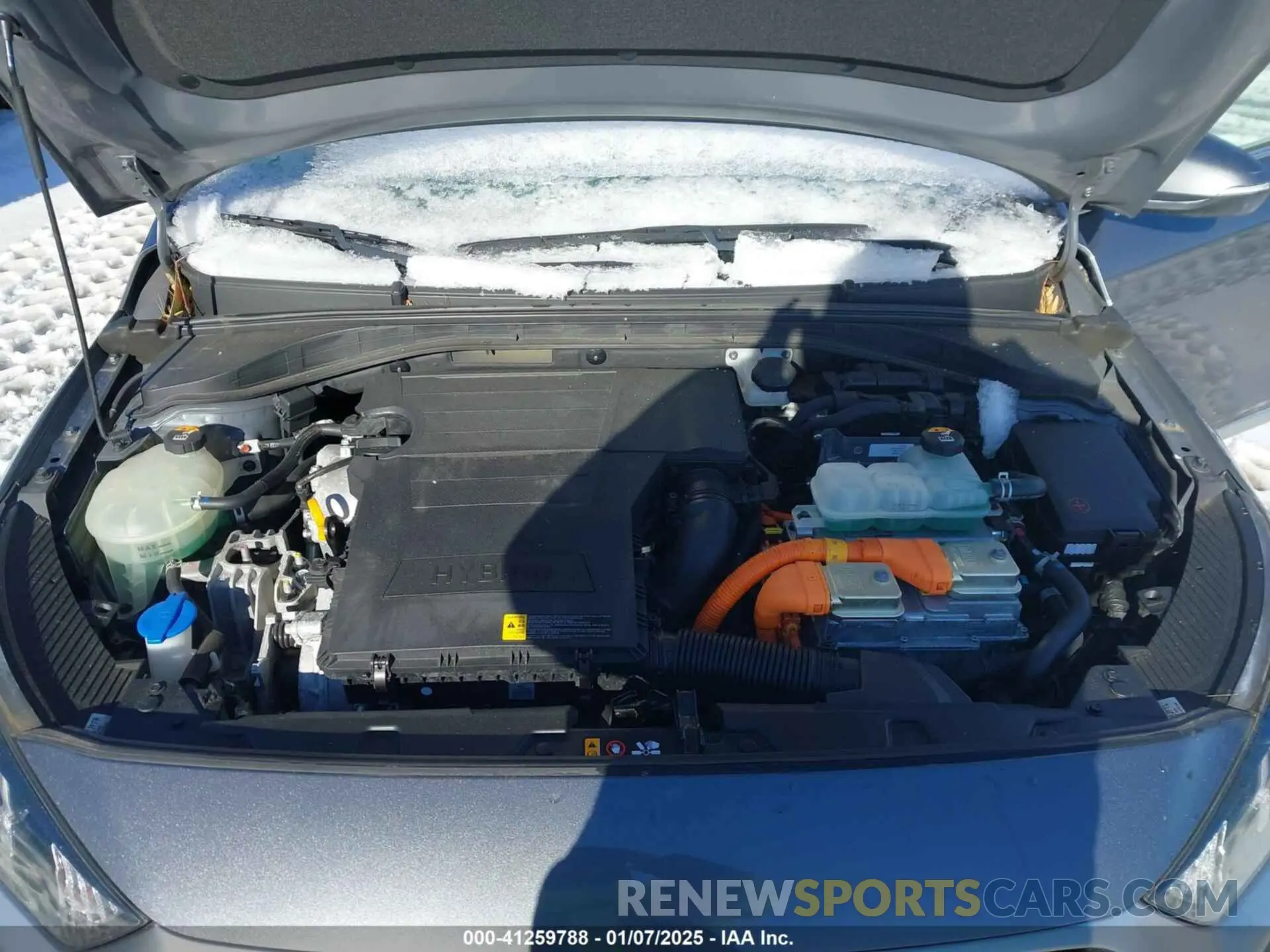 10 Photograph of a damaged car KMHC05LC0LU207948 HYUNDAI IONIQ HYBRID 2020