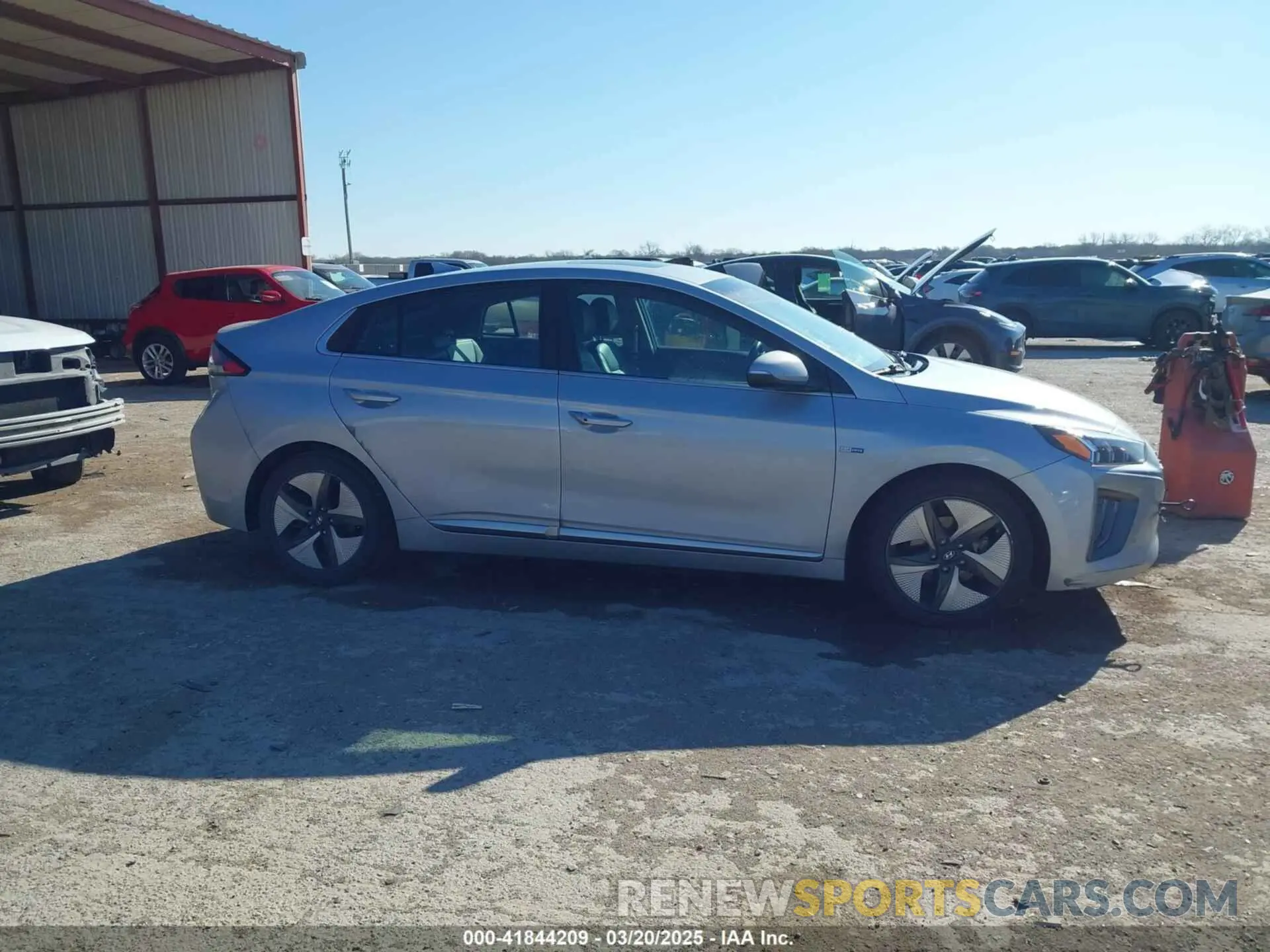 13 Photograph of a damaged car KMHC05LC1LU241784 HYUNDAI IONIQ HYBRID 2020