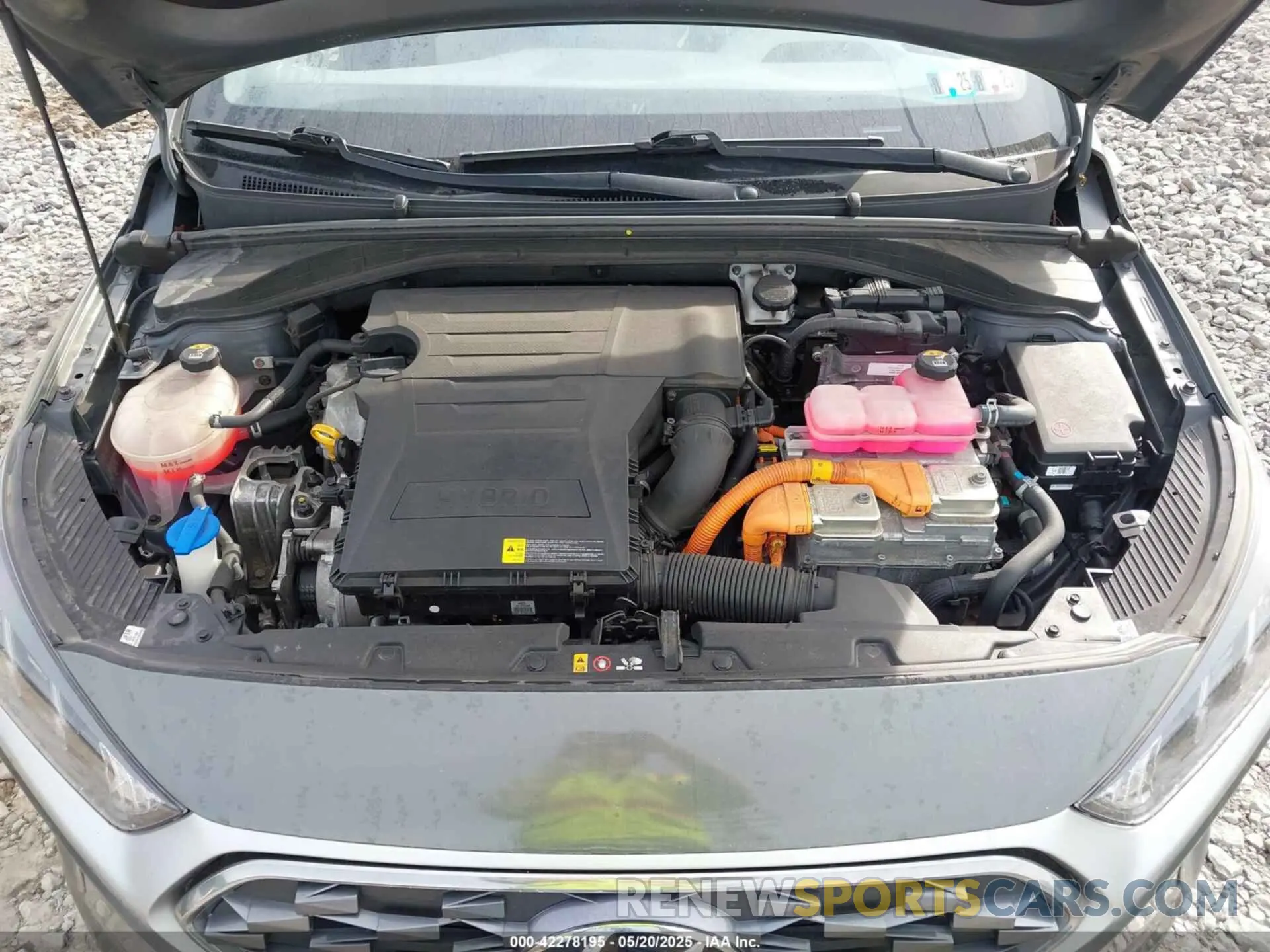 10 Photograph of a damaged car KMHC05LC7LU241773 HYUNDAI IONIQ HYBRID 2020