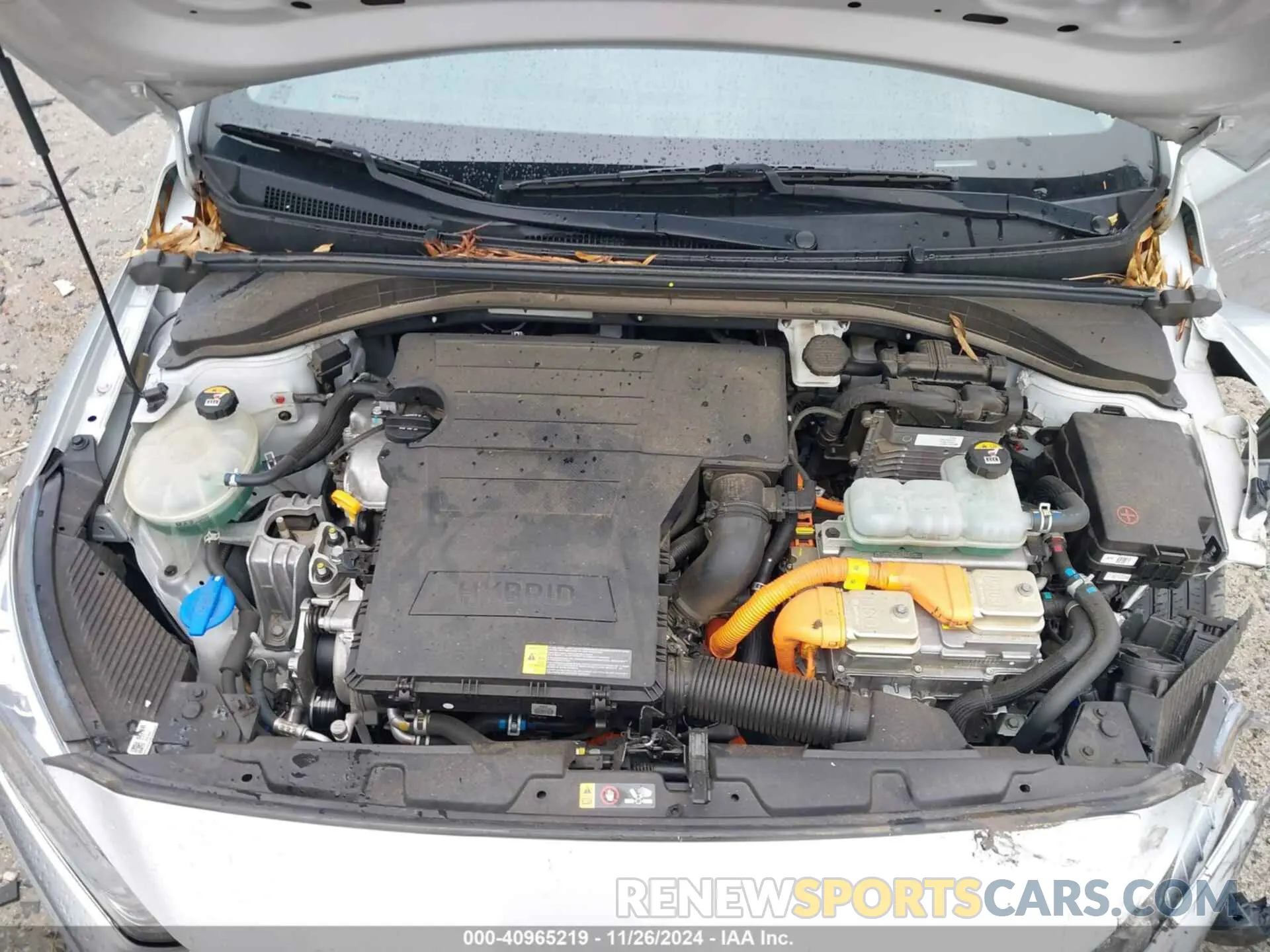 10 Photograph of a damaged car KMHC65LC2LU225981 HYUNDAI IONIQ HYBRID 2020