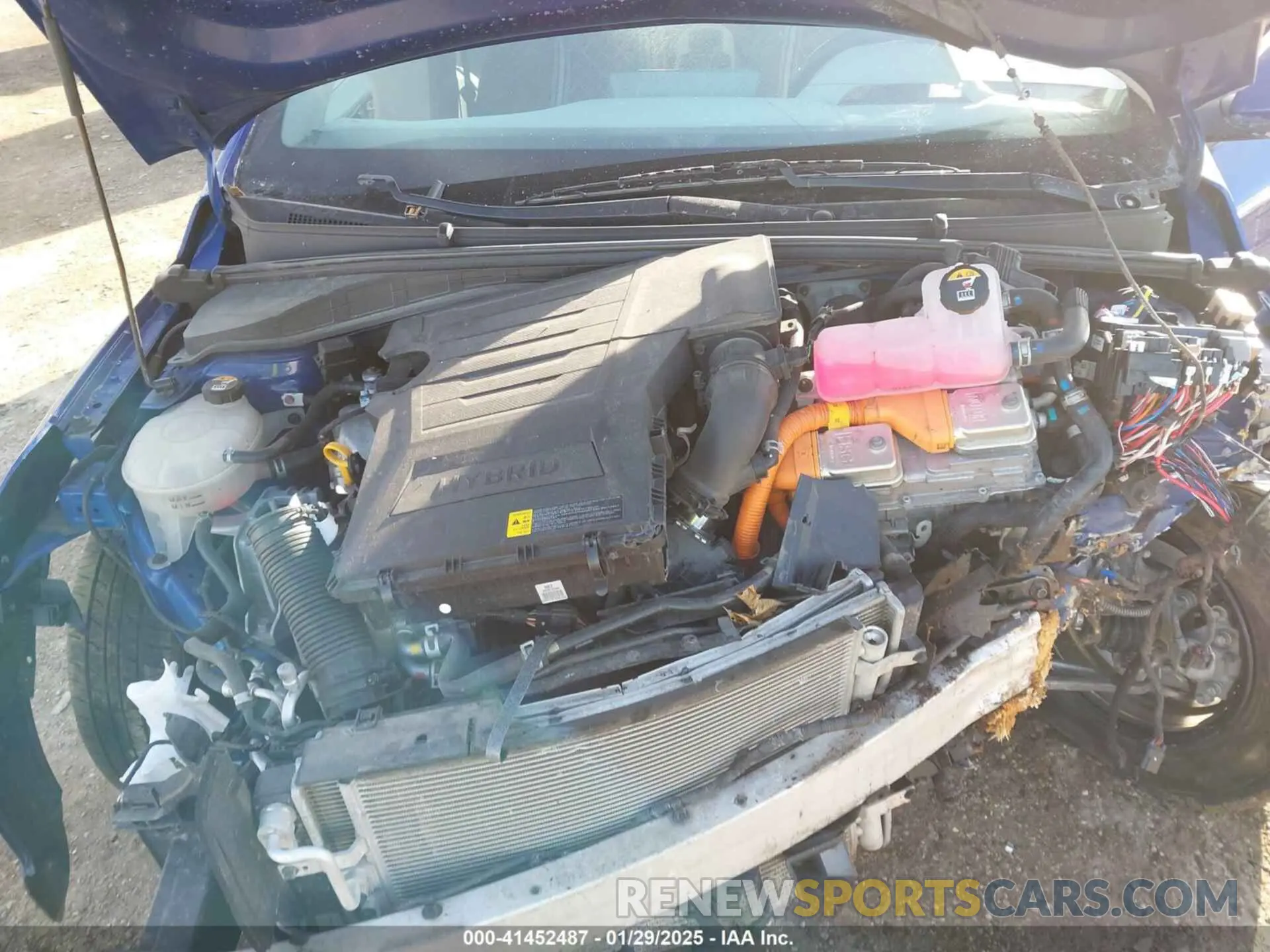10 Photograph of a damaged car KMHC65LC4LU242801 HYUNDAI IONIQ HYBRID 2020