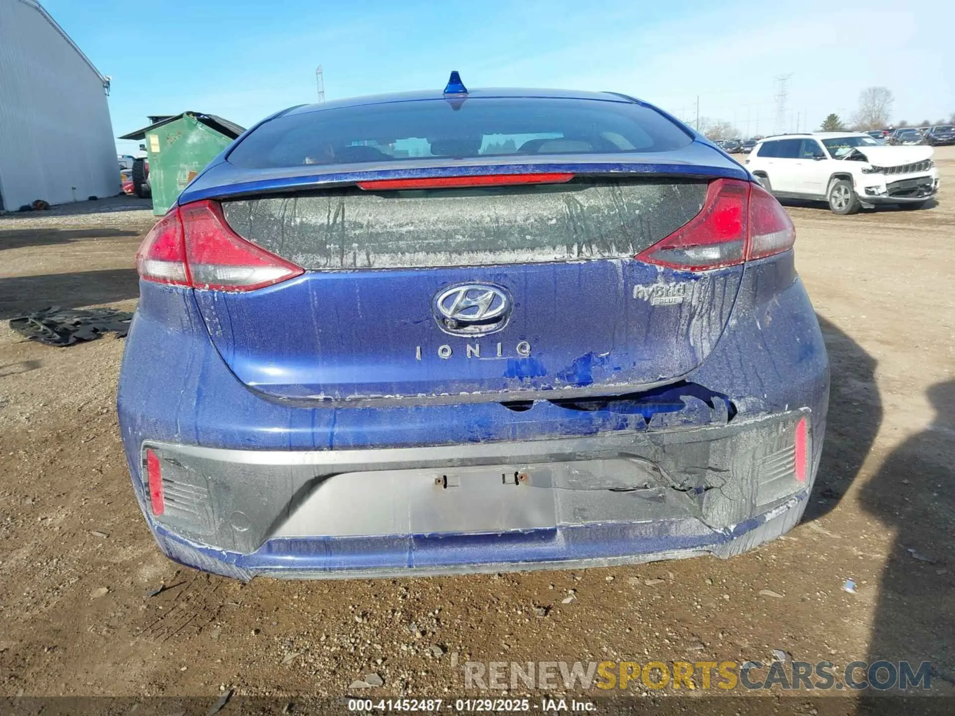 15 Photograph of a damaged car KMHC65LC4LU242801 HYUNDAI IONIQ HYBRID 2020