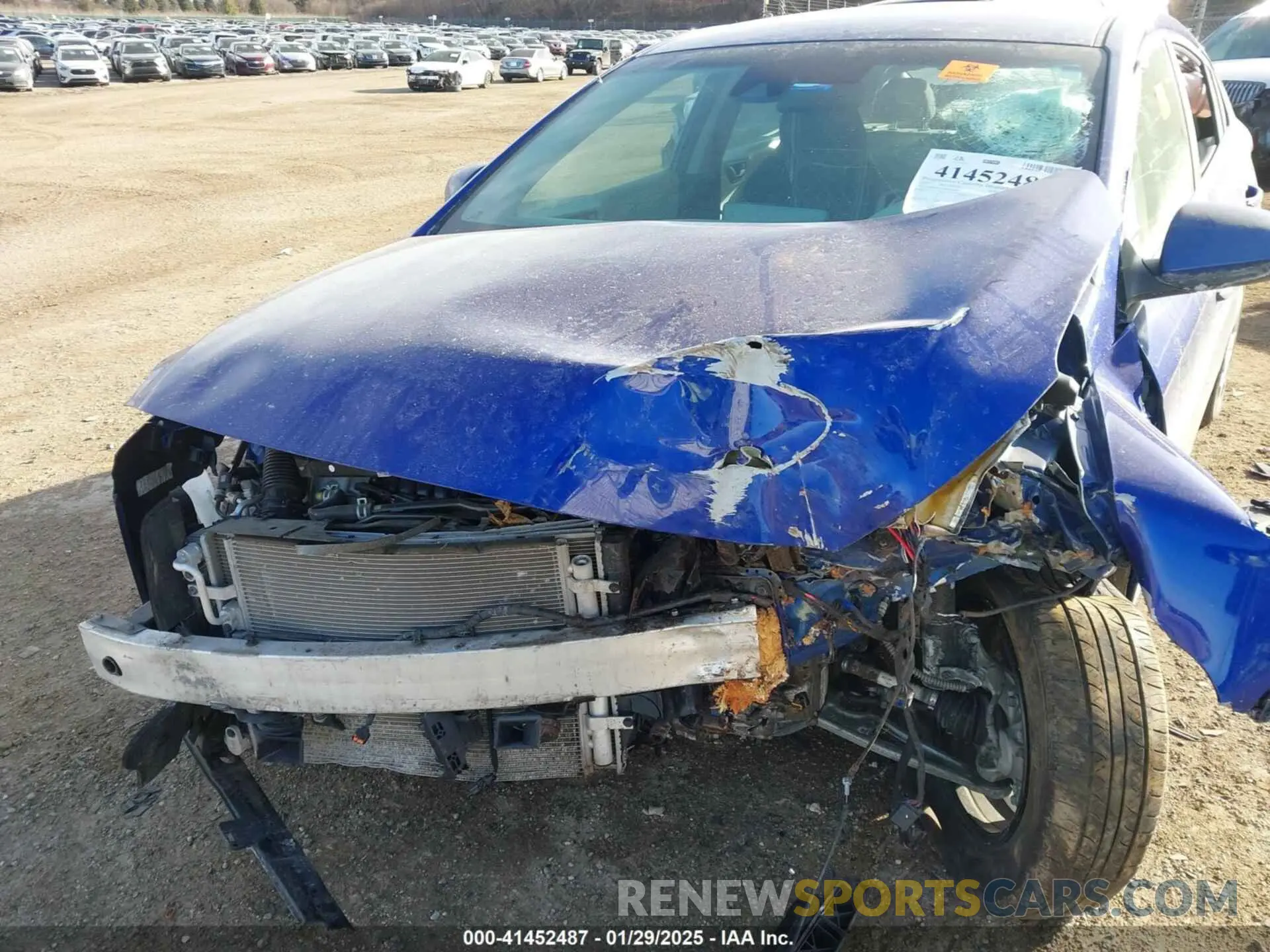 6 Photograph of a damaged car KMHC65LC4LU242801 HYUNDAI IONIQ HYBRID 2020