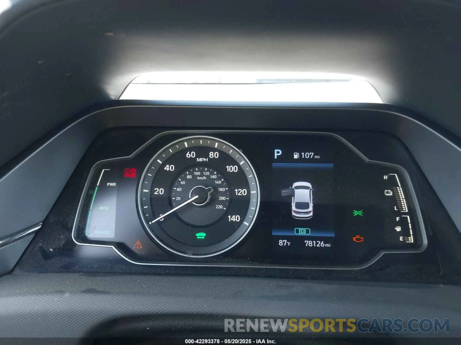 7 Photograph of a damaged car KMHC65LC5LU235114 HYUNDAI IONIQ HYBRID 2020