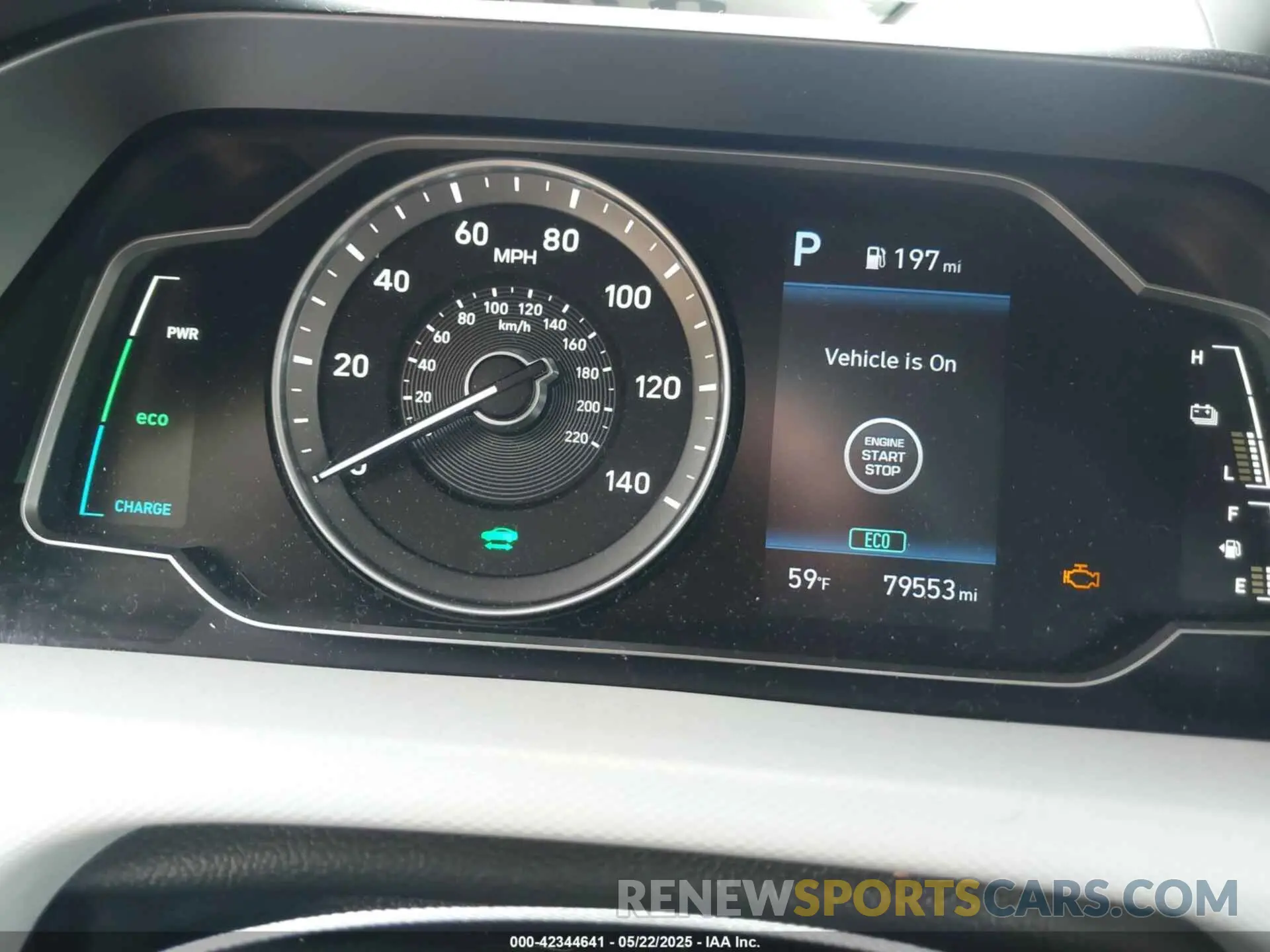 7 Photograph of a damaged car KMHC65LC8LU215813 HYUNDAI IONIQ HYBRID 2020