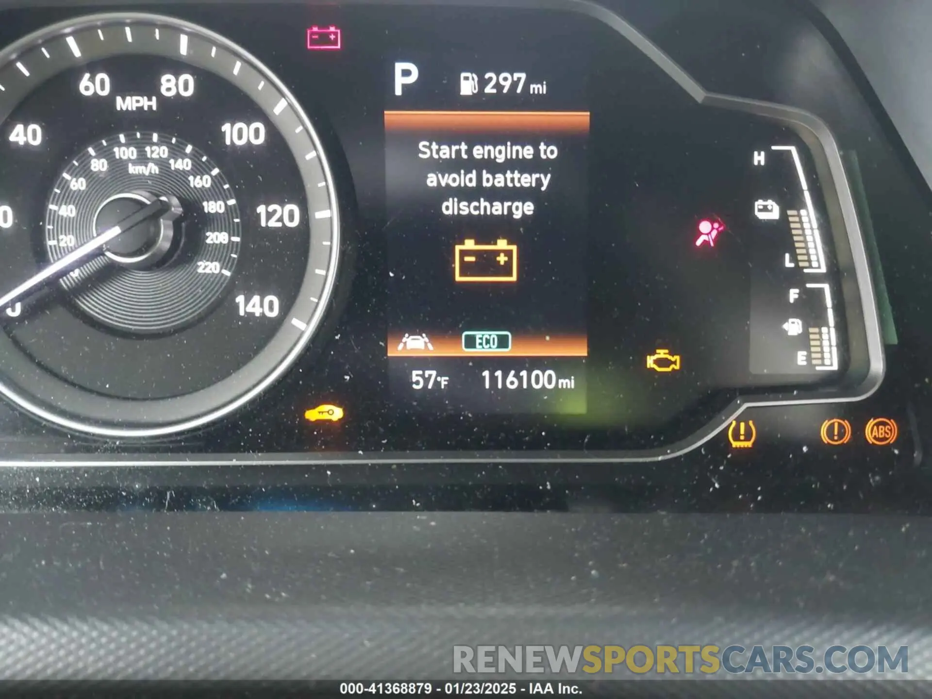 7 Photograph of a damaged car KMHC65LC8LU228688 HYUNDAI IONIQ HYBRID 2020