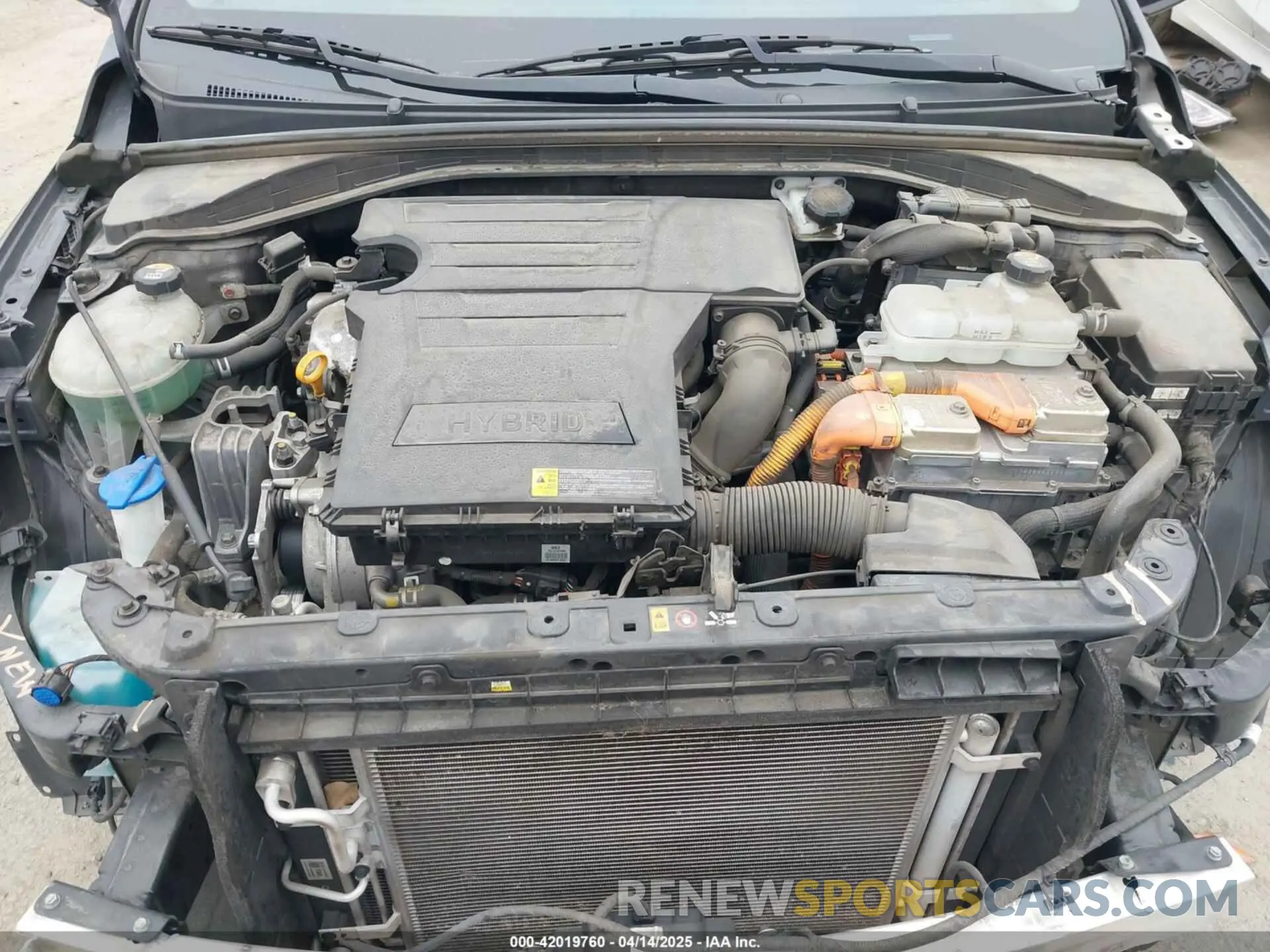 10 Photograph of a damaged car KMHC65LCXLU186010 HYUNDAI IONIQ HYBRID 2020