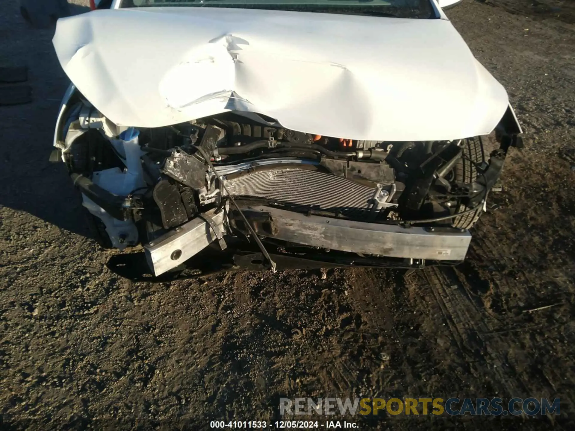 6 Photograph of a damaged car KMHC75LC1LU194512 HYUNDAI IONIQ HYBRID 2020
