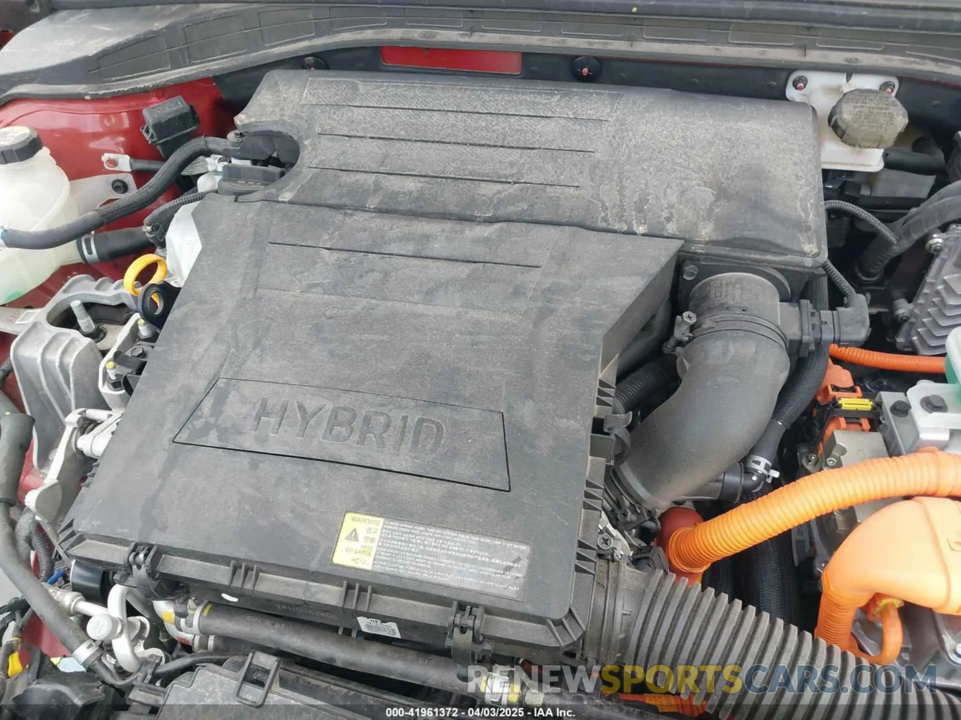 10 Photograph of a damaged car KMHC75LC7LU210017 HYUNDAI IONIQ HYBRID 2020