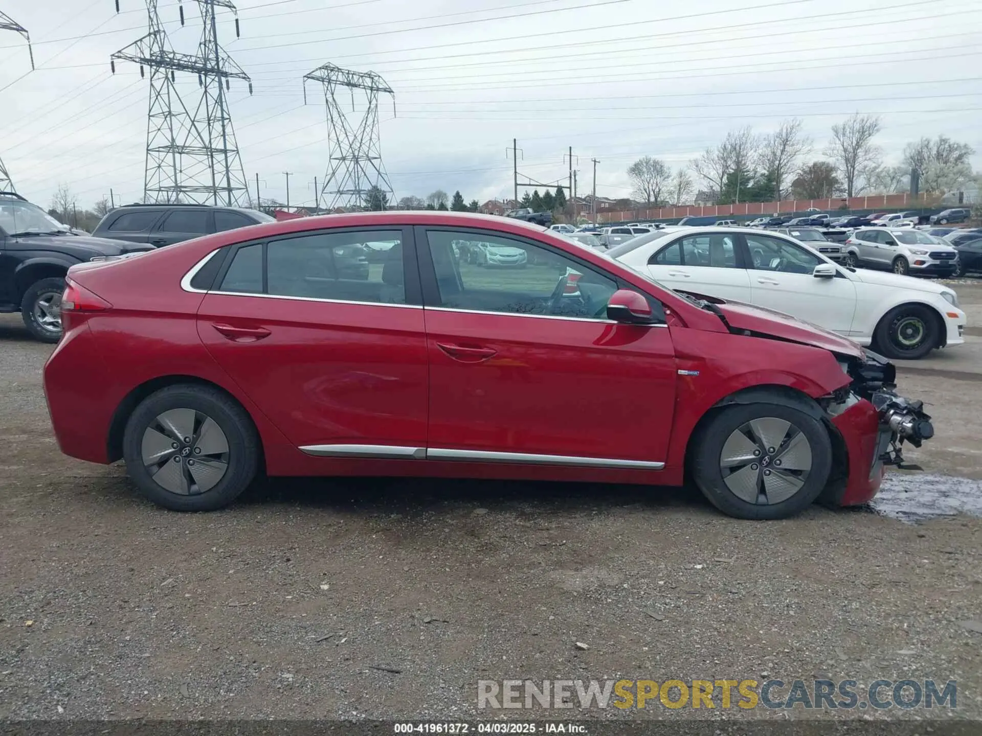 14 Photograph of a damaged car KMHC75LC7LU210017 HYUNDAI IONIQ HYBRID 2020