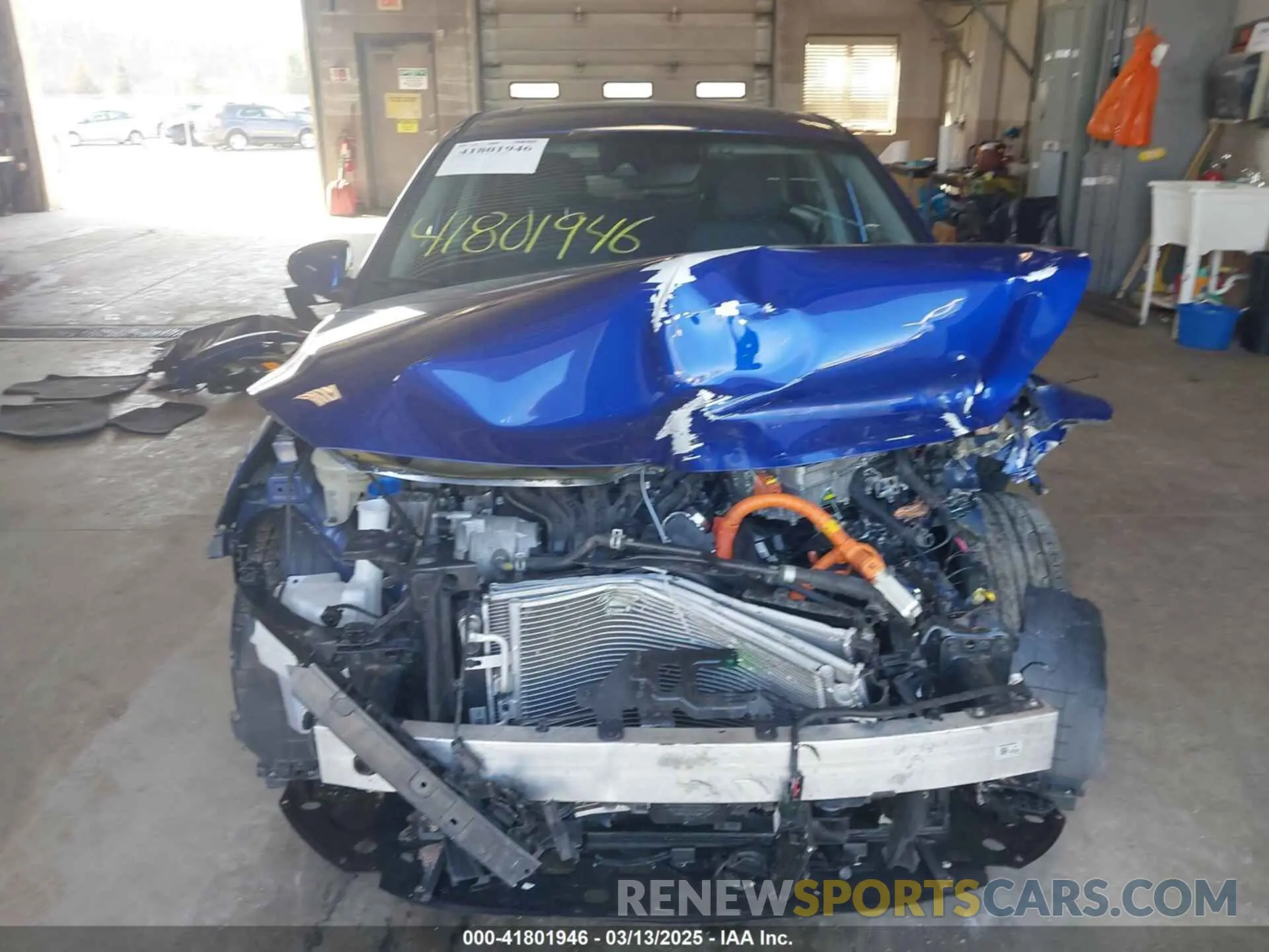 13 Photograph of a damaged car KMHC85LC0LU197222 HYUNDAI IONIQ HYBRID 2020